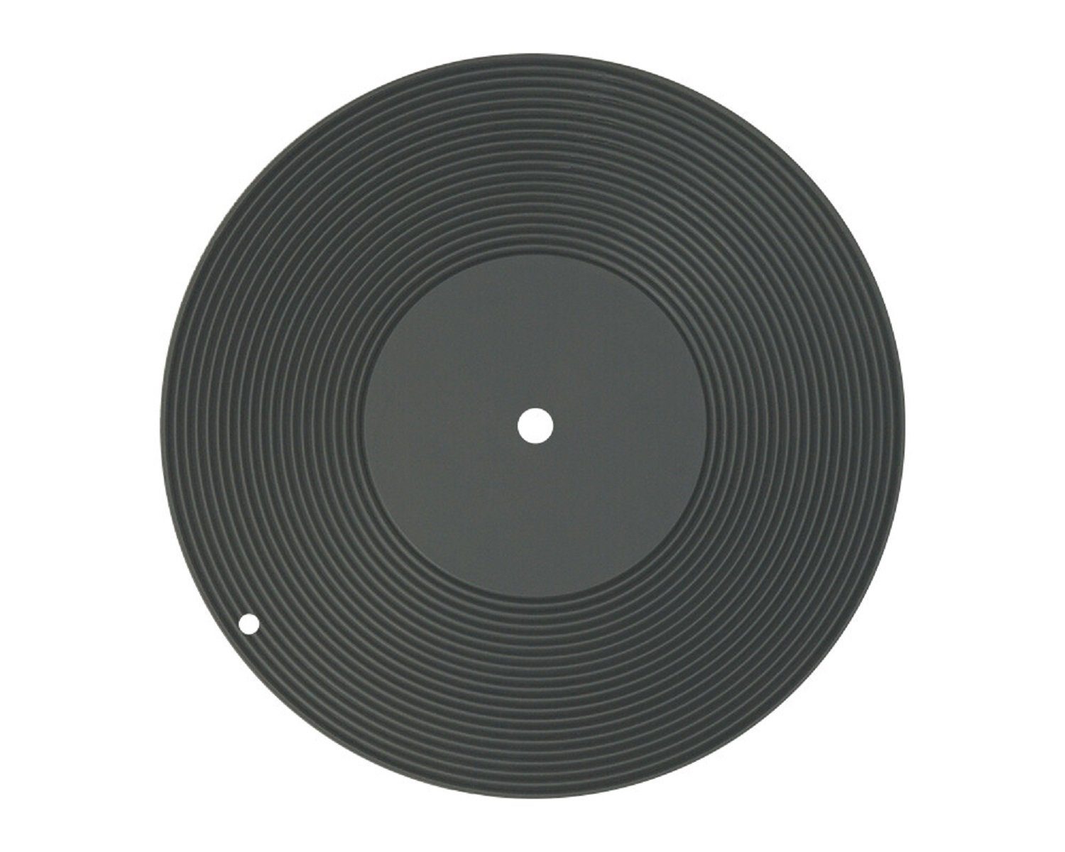 Michelino Topfuntersetzer Stilvolle runde Untersetzer (18 cm) Schwarz, 6-tlg.