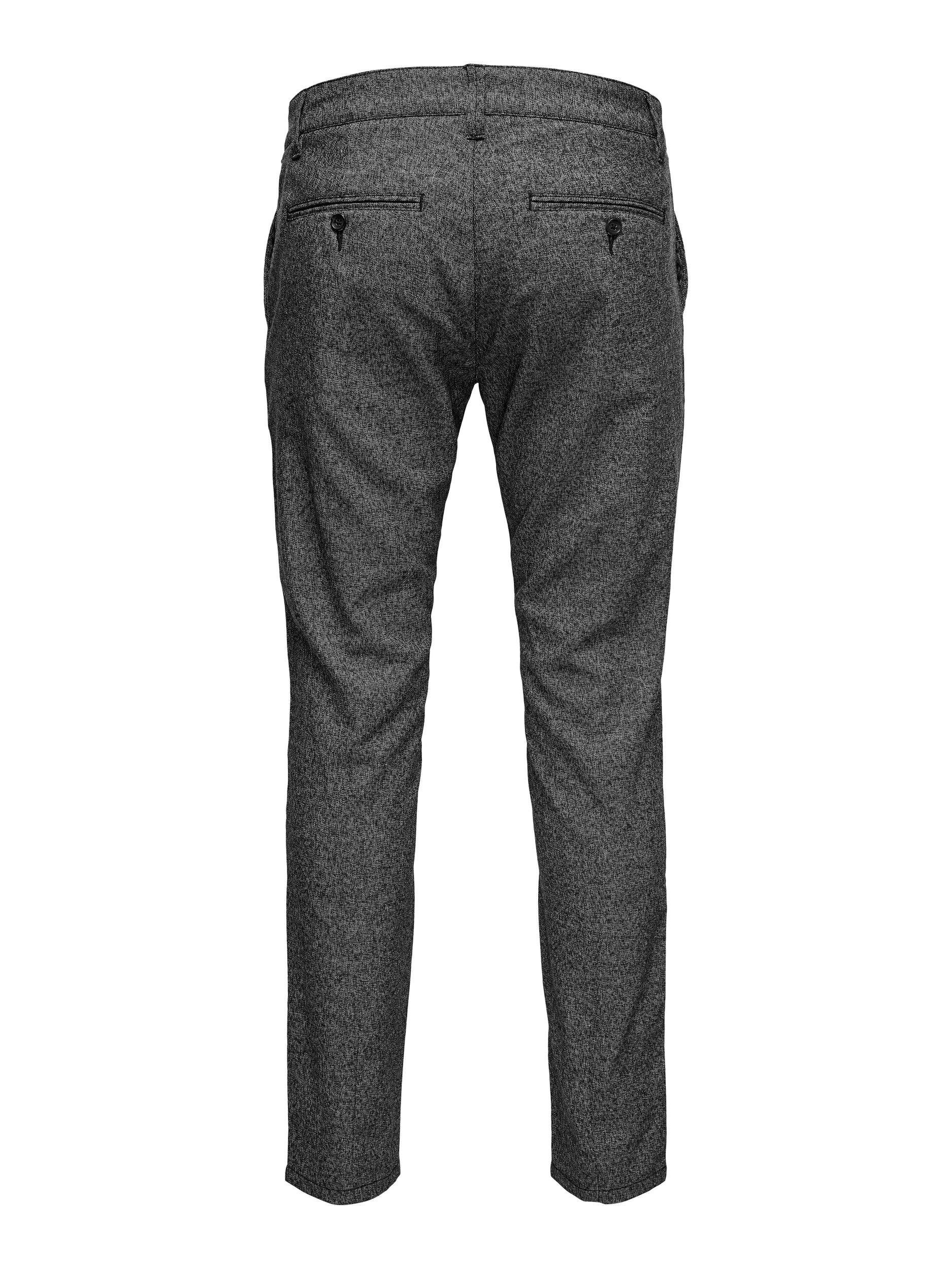 ONLY & SONS Chinohose Herren Hose ONSMARK MELANGE GW 3935 günstig online kaufen