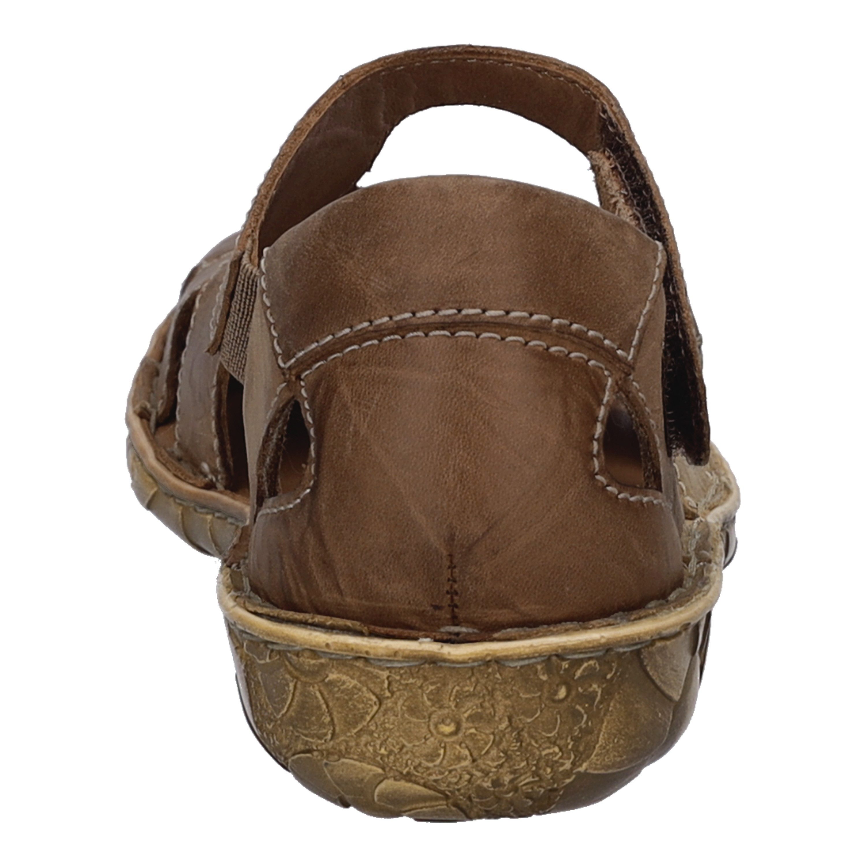 Josef Seibel Rosalie 03 Sandale Komfortschuh, Halbschuh mit Blumenprägung in der Laufsohle, G-Weite