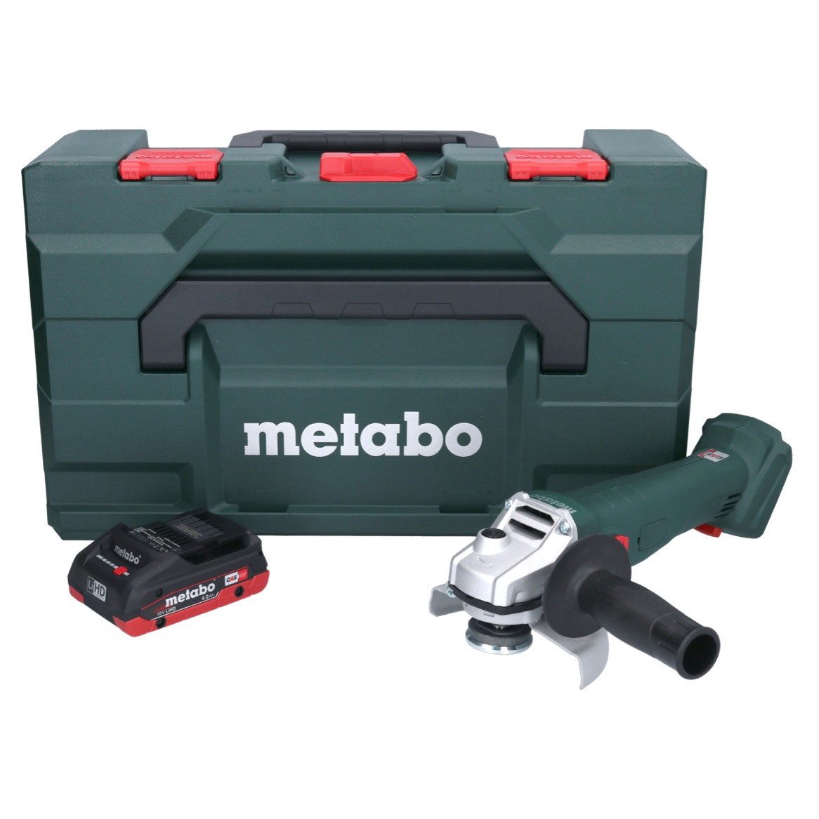 Thumbnail - metabo Winkelschleifer W 18 7-125 Akku Winkelschleifer 18 V 125 mm + 1x Akku 4,0 Ah + metaBO