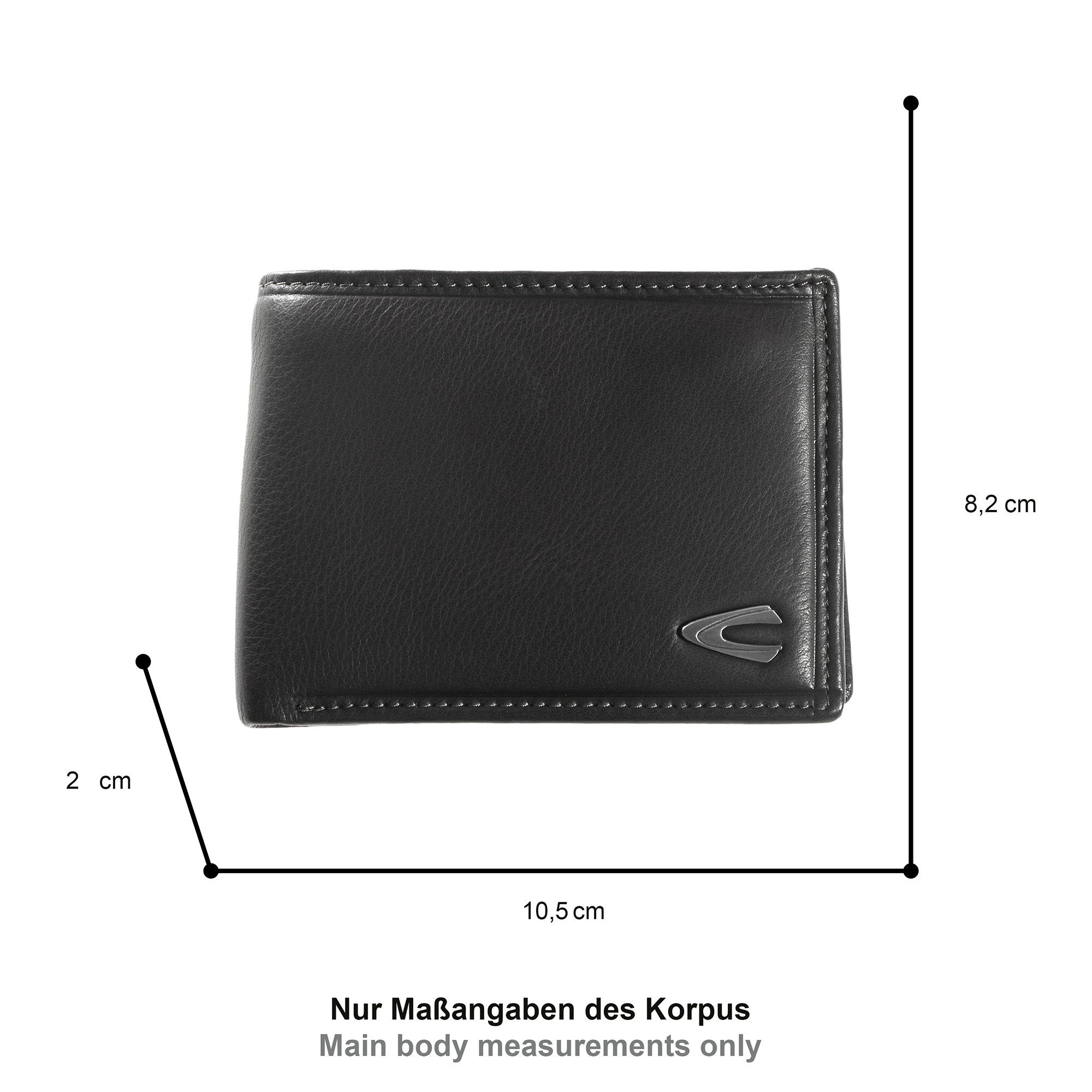 camel active Geldbörse Vegas, Herren Geldbeutel, Portemonnaie mit Metall Lo günstig online kaufen