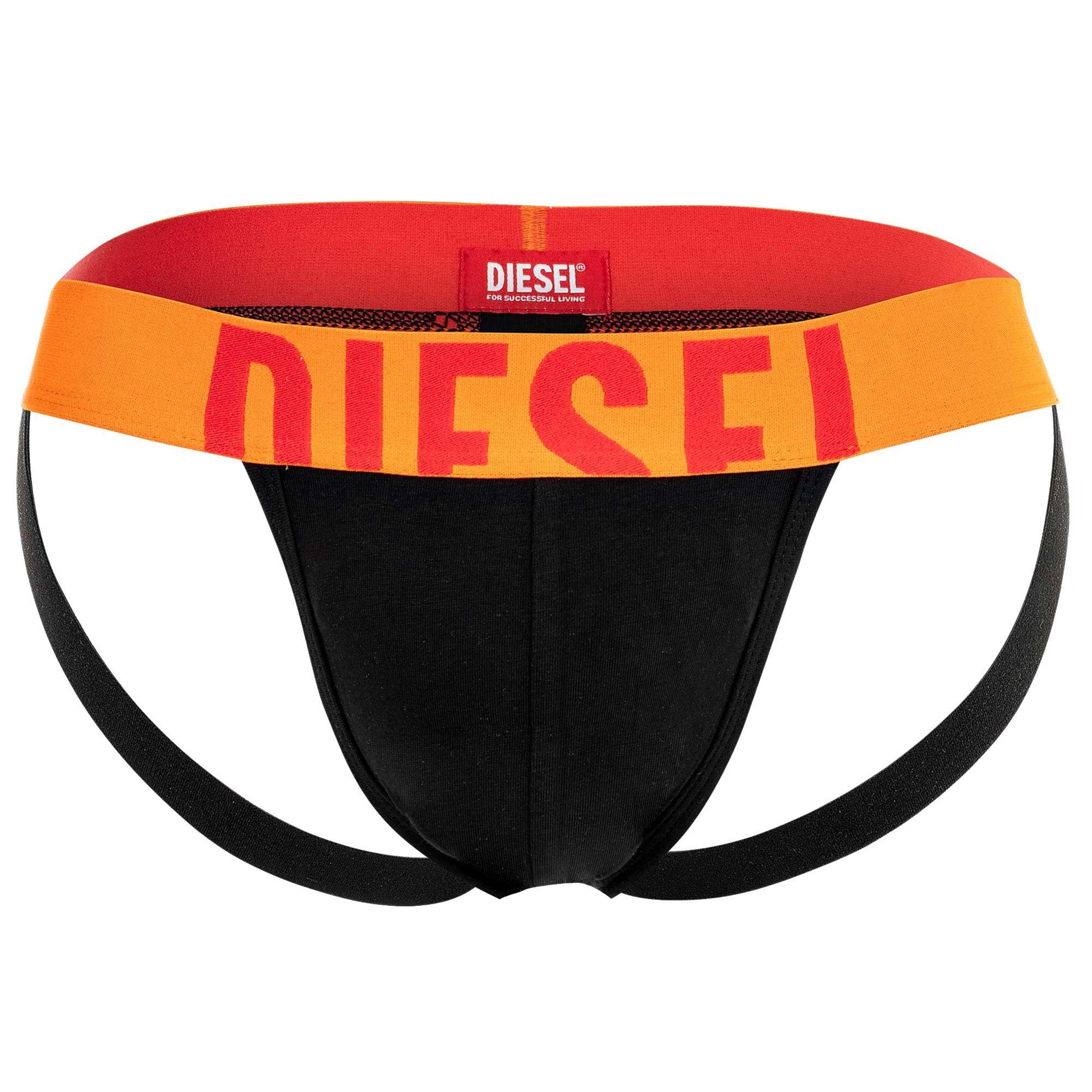 Diesel Tanga Herren Jockstrap 3er Pack Baumwolle JOCKY-D-POP (Packung, 3er Pack)