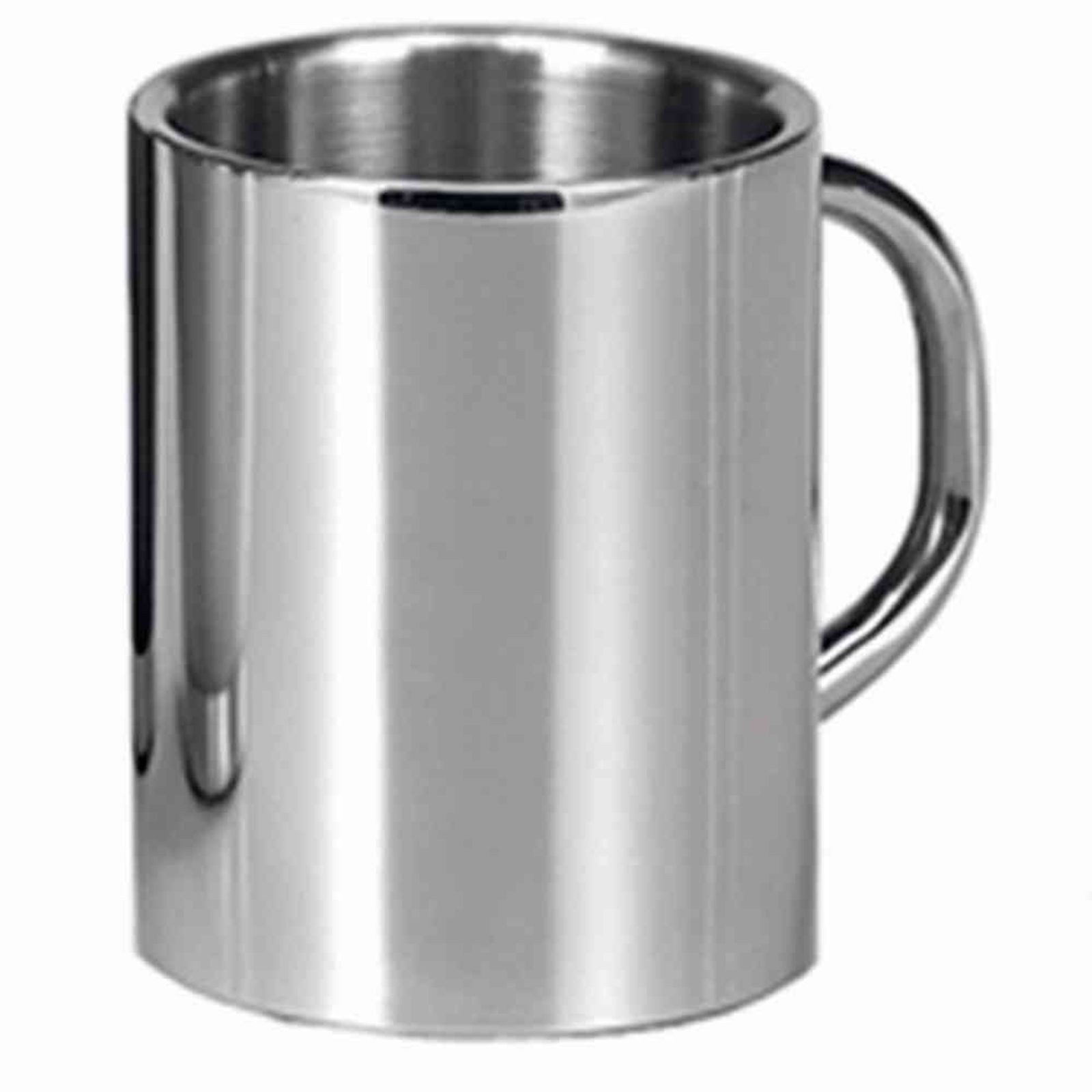 Karl Krüger Tasse Thermobecher 0,25 l Edelstahl rostfrei, Edelstahl