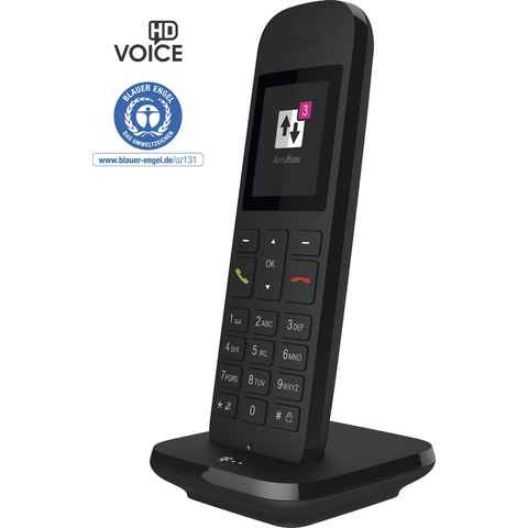 Telekom Speedphone 12 DECT-Telefon (Mobilteile: 1, LAN (Ethernet), mit HD Voice, Multifunktionstaste 5 cm Farbdisplay)