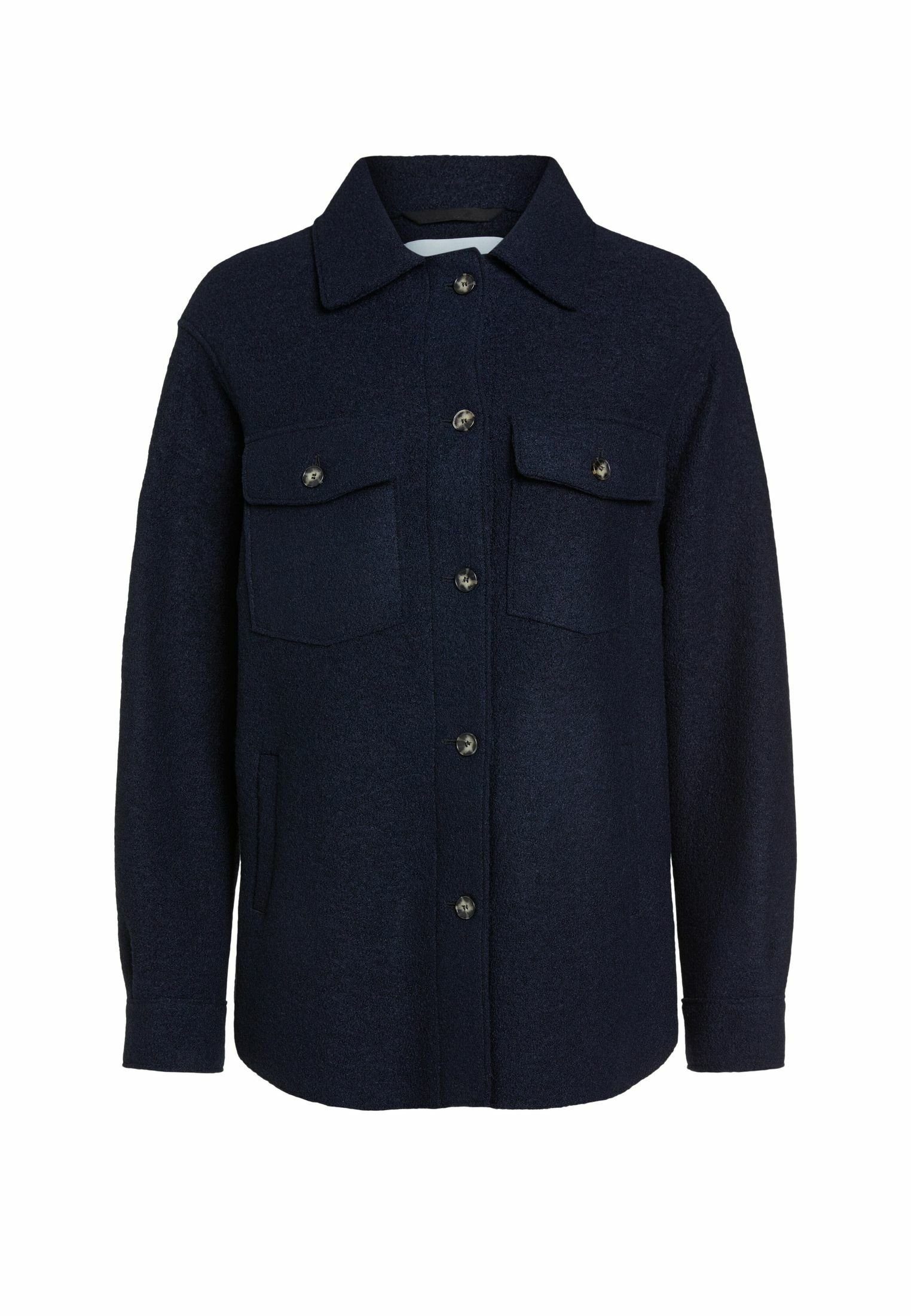 Oui Outdoorjacke »Shaket aus gekochter Wolle« | OTTO