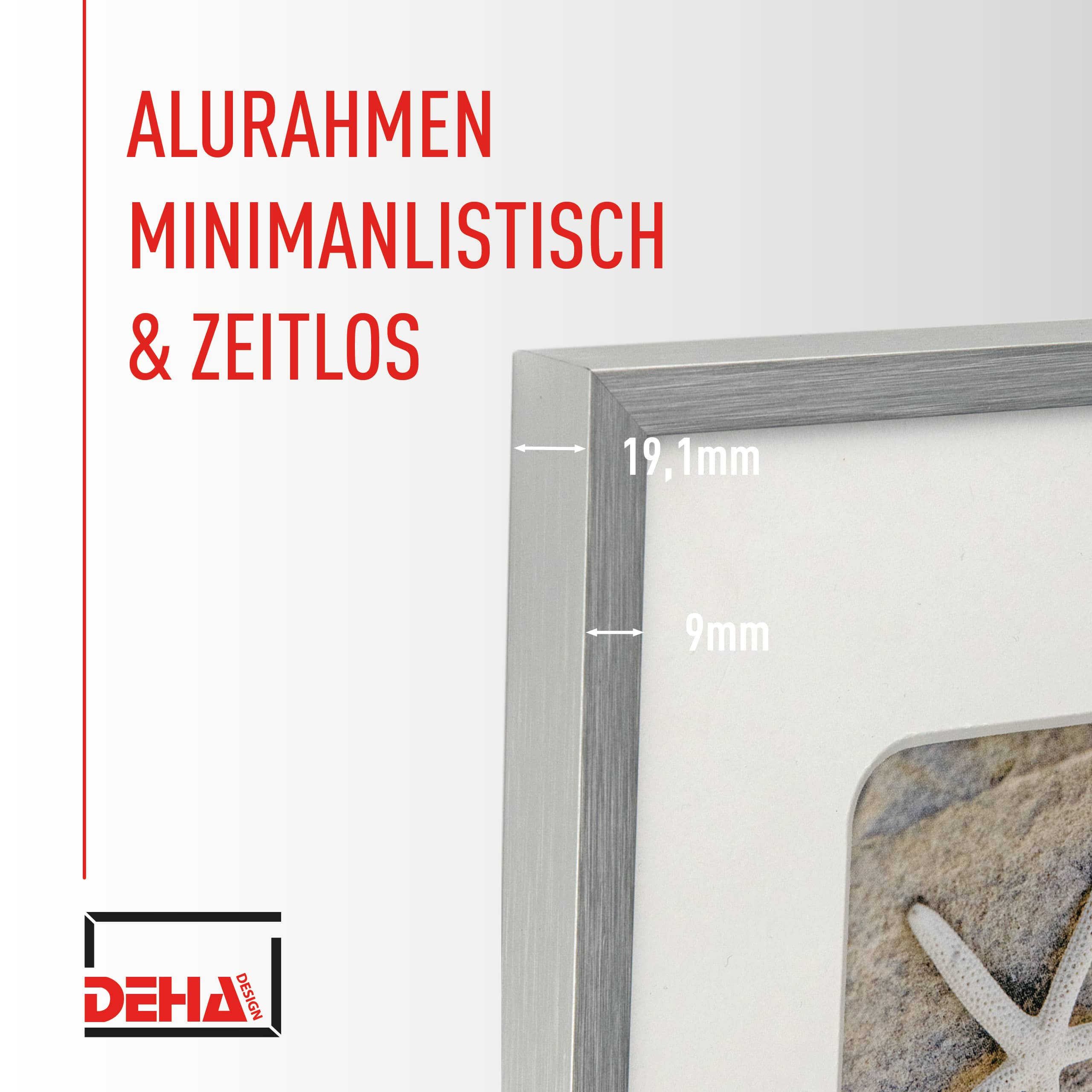 DEHA DESIGN Bilderrahmen Aluminium Bilderrahmen Tribeca, (1 St)