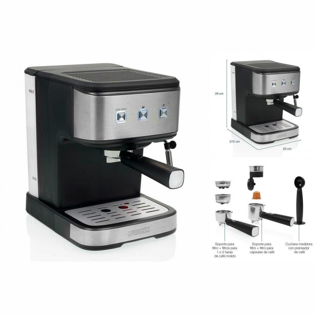 PRINCESS Espressokocher Espressomaschine Kaffeemaschine Princess 249413 ...