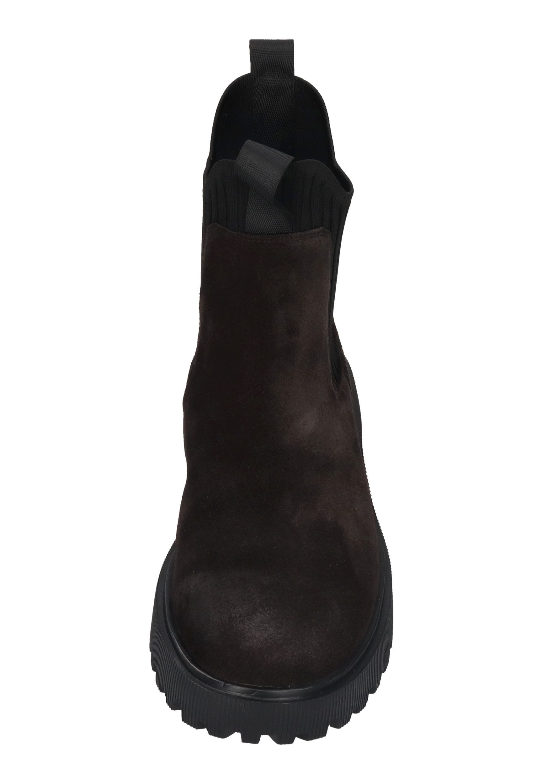 WODEN ISABELLA S Chelseaboots Chocolate