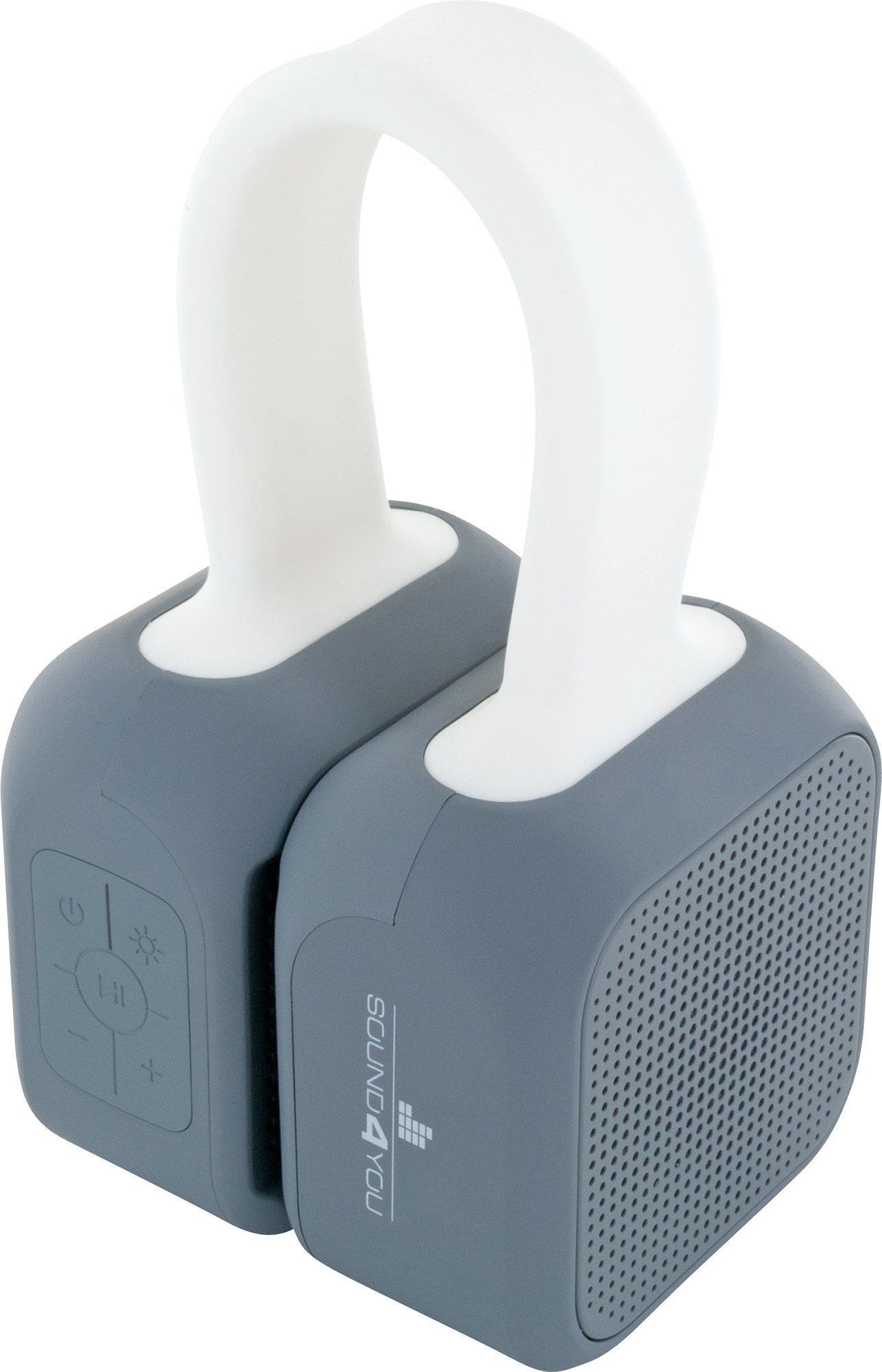 Schwaiger 661699 Portable-Lautsprecher W, (Bluetooth, mit Leuchtband) 10 LED