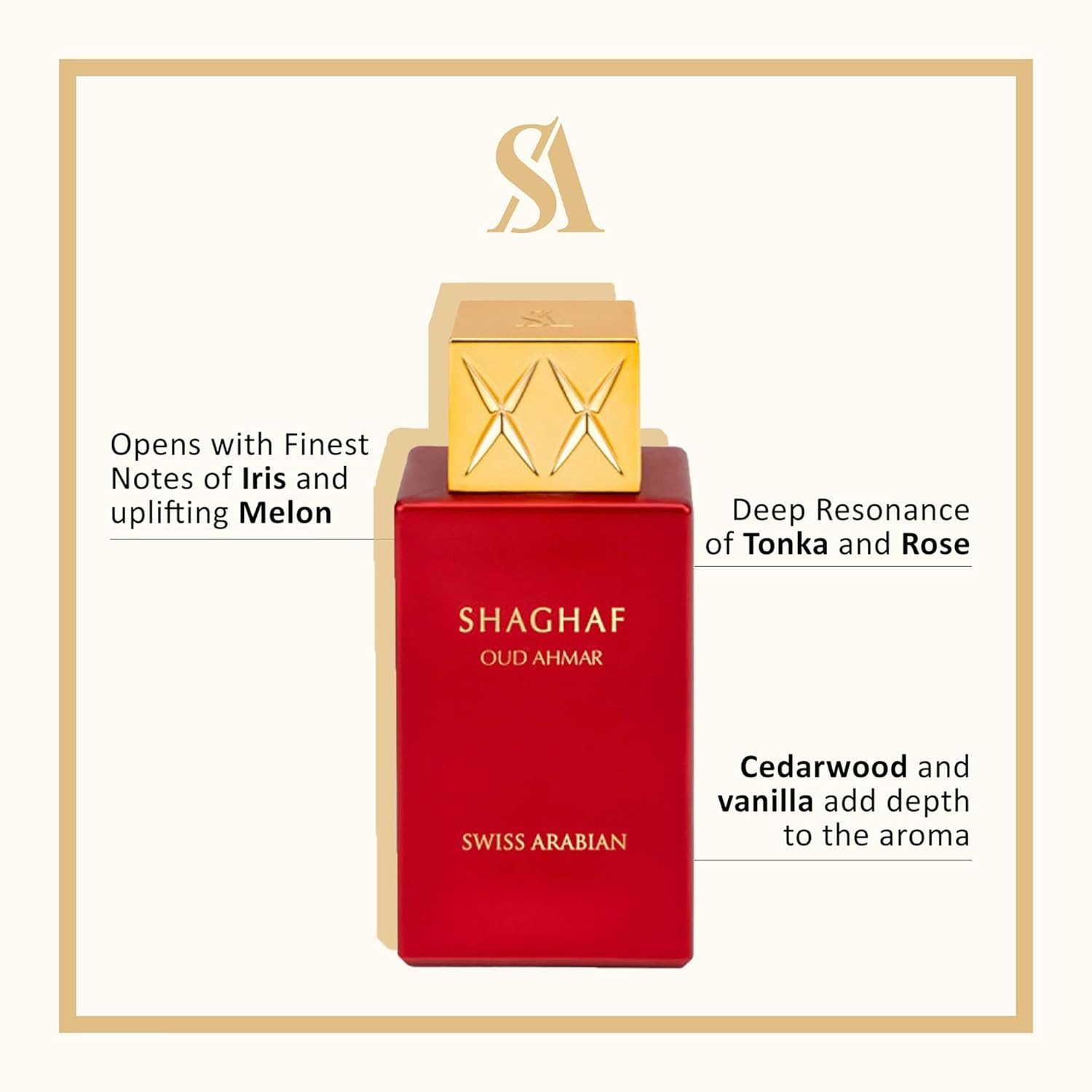Swiss Arabian Eau de Parfum Shaghaf Oud Ahmar