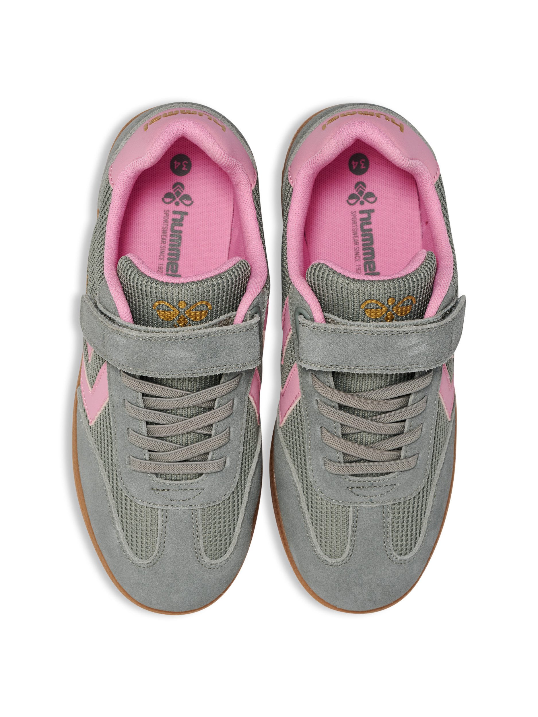 hummel VM78 CPH JR Sneaker für Children, mit elastischen Schnürsenkeln, niedrige Schuhhöhe