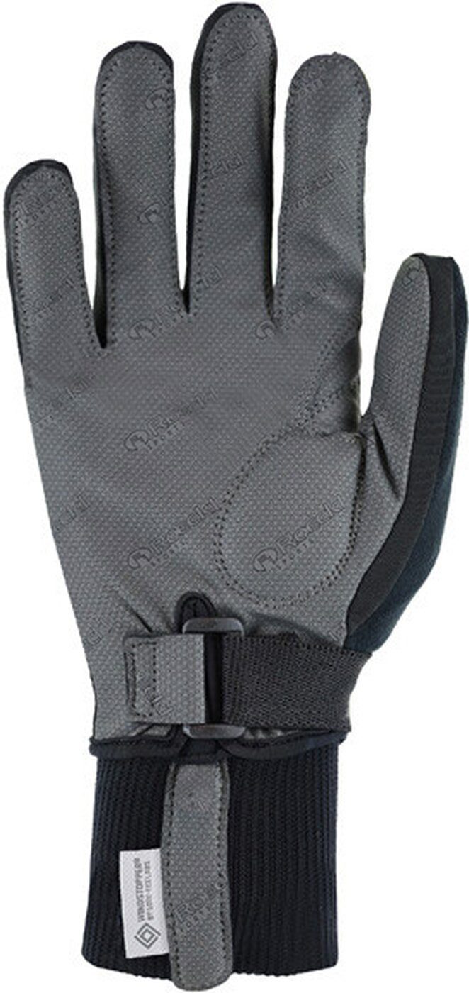 Roeckl Skihandschuhe Lappi 2 Jr. BLACK/DAZZLING BLUE