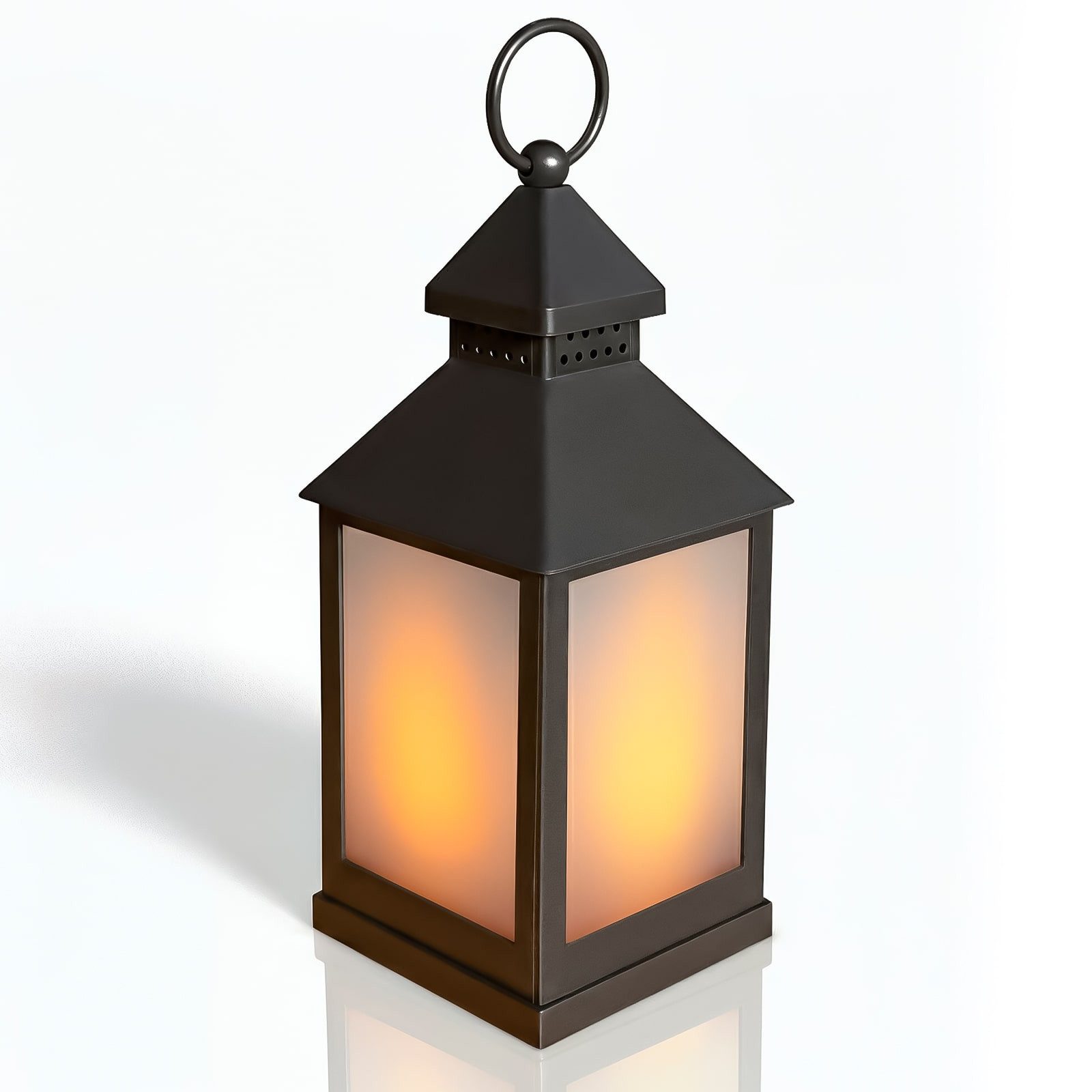 EAXUS LED Laterne Sturmlaterne mit Flammeneffekt Kerze - Wohnzimmer & Garte günstig online kaufen