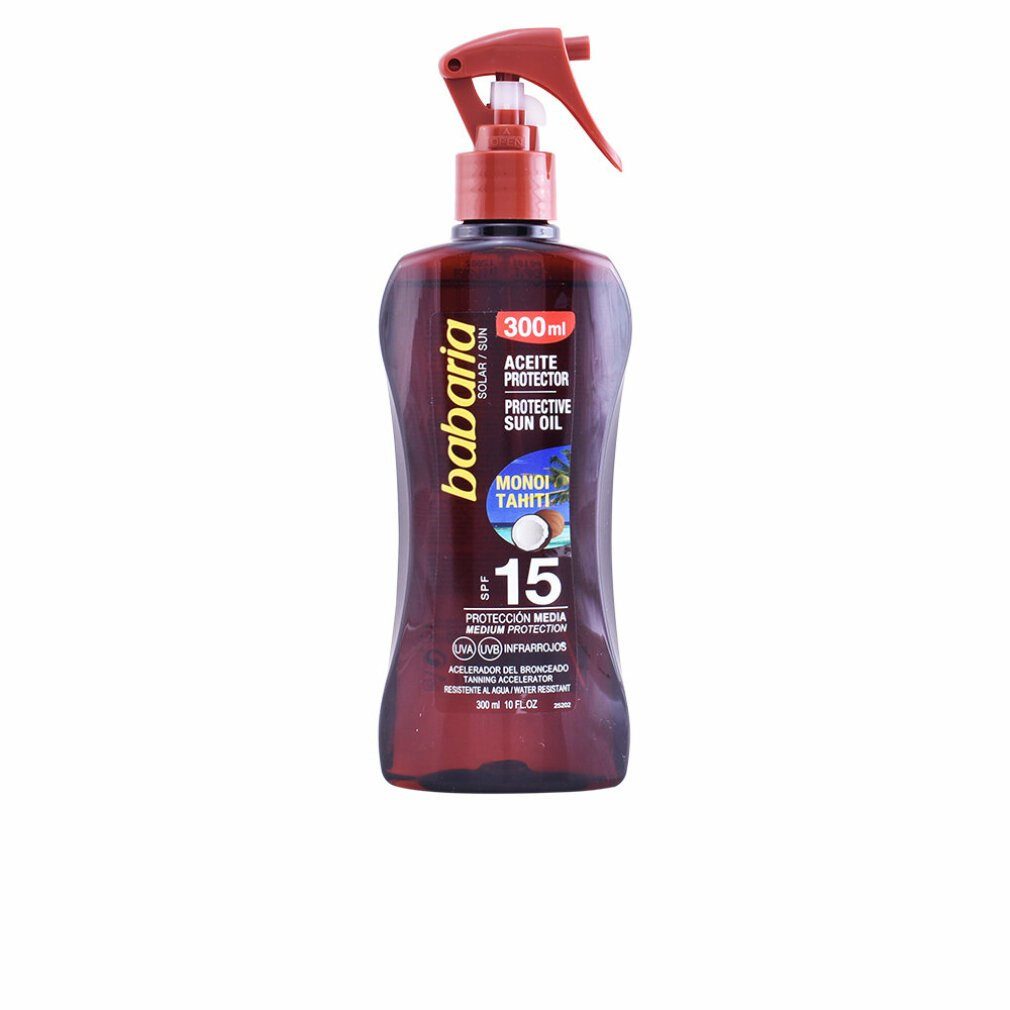 Sonnenschutzcreme Protective Sun Oil Spf15 With Tahitian Monoï Oil 300ml