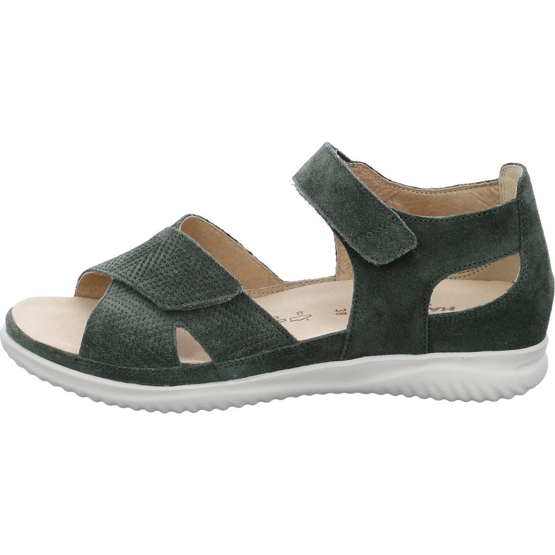 Hartjes Hartjes 048736 Sandalette Velours - Breeze Sandalette Schuhe, grün
