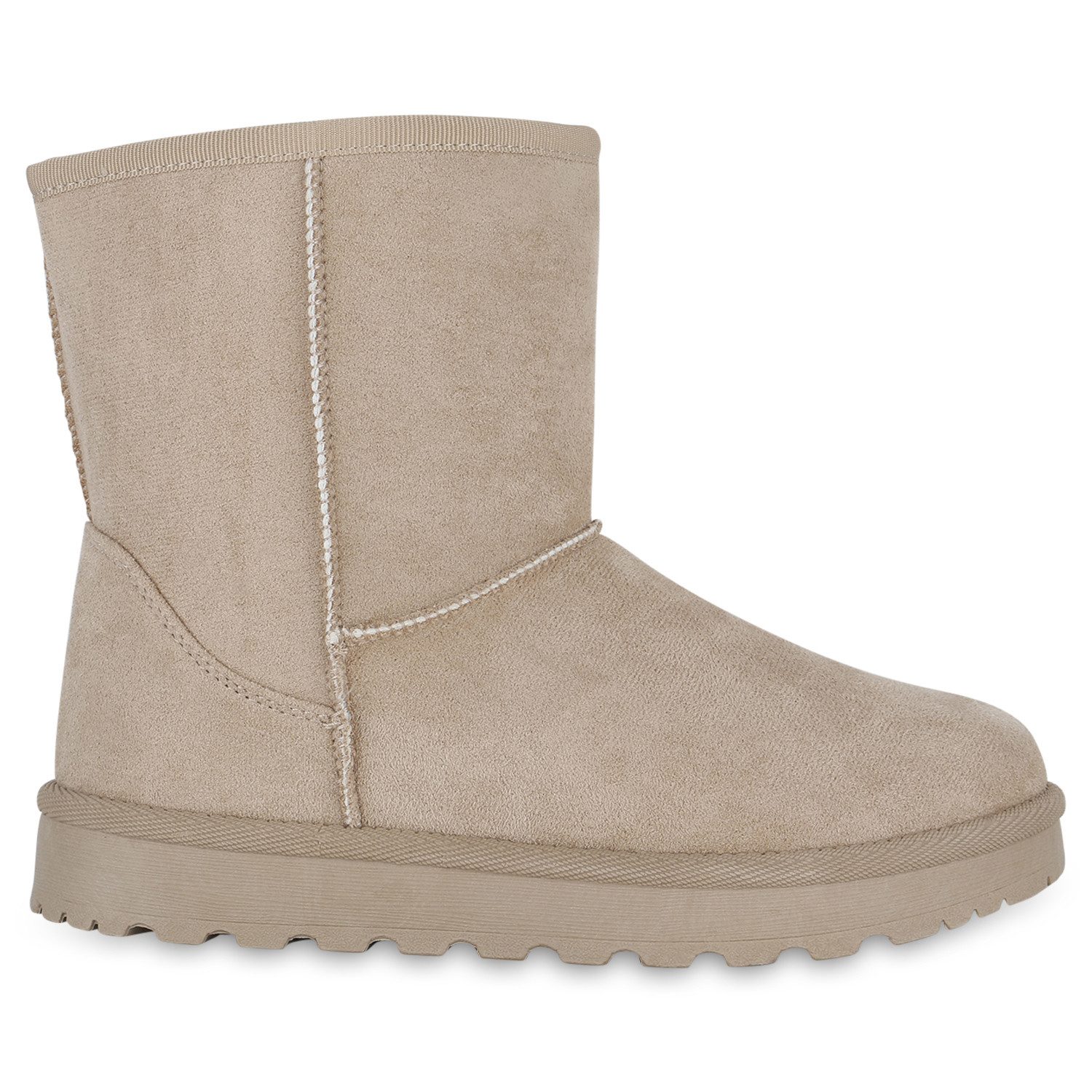 VAN HILL 841490 Winterstiefelette Damen Stiefeletten Esme Bequeme Winter Boots mit Warmfutter – Bild 2 von 4