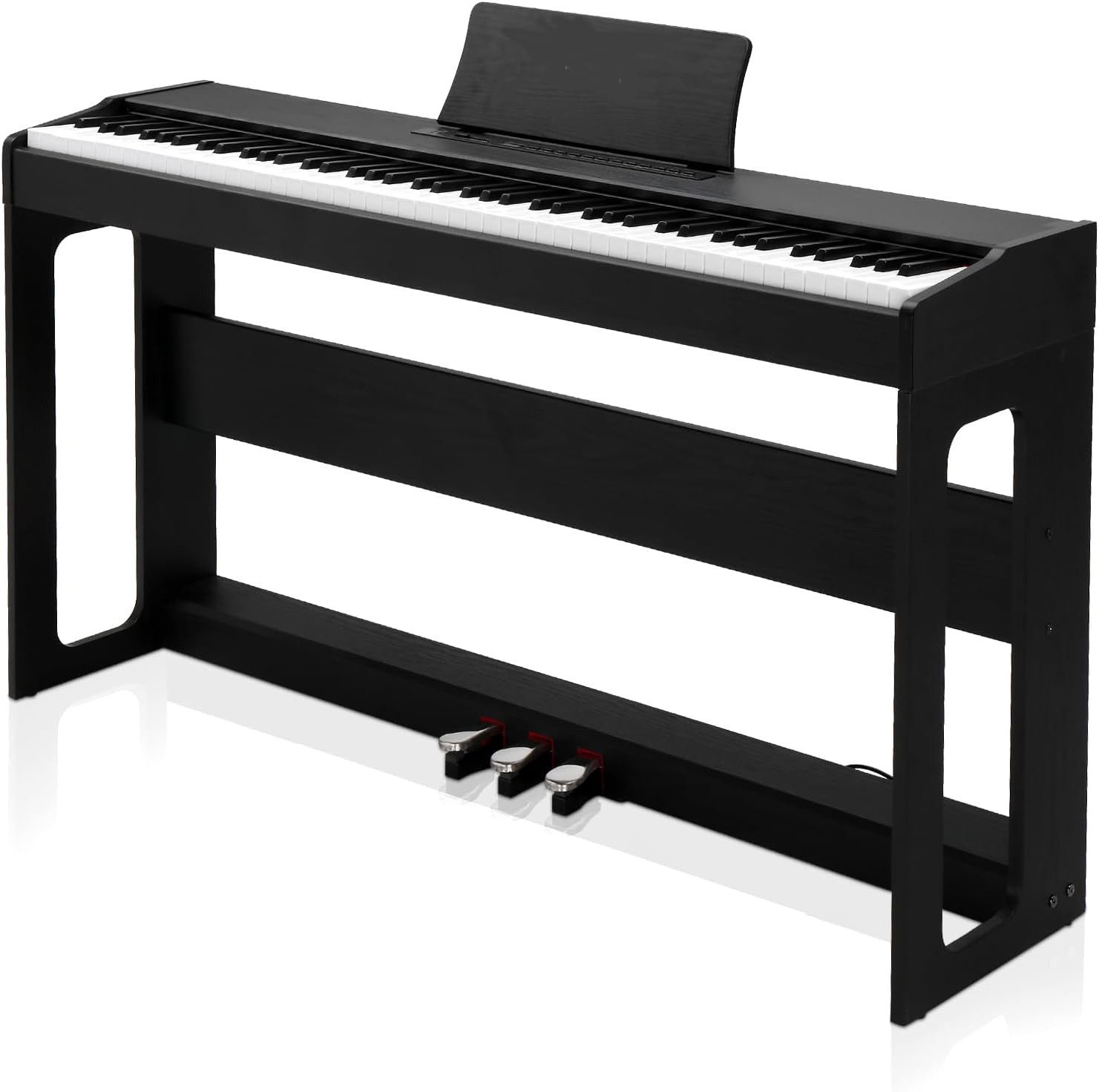 LALAHO Digitalpiano GDP-104/A-815 Elektro Klavier Digital E-Piano,Dual Bluetooth, Digital E-Piano mit 88 Tasten Hammermechanik 128 Rhythmen