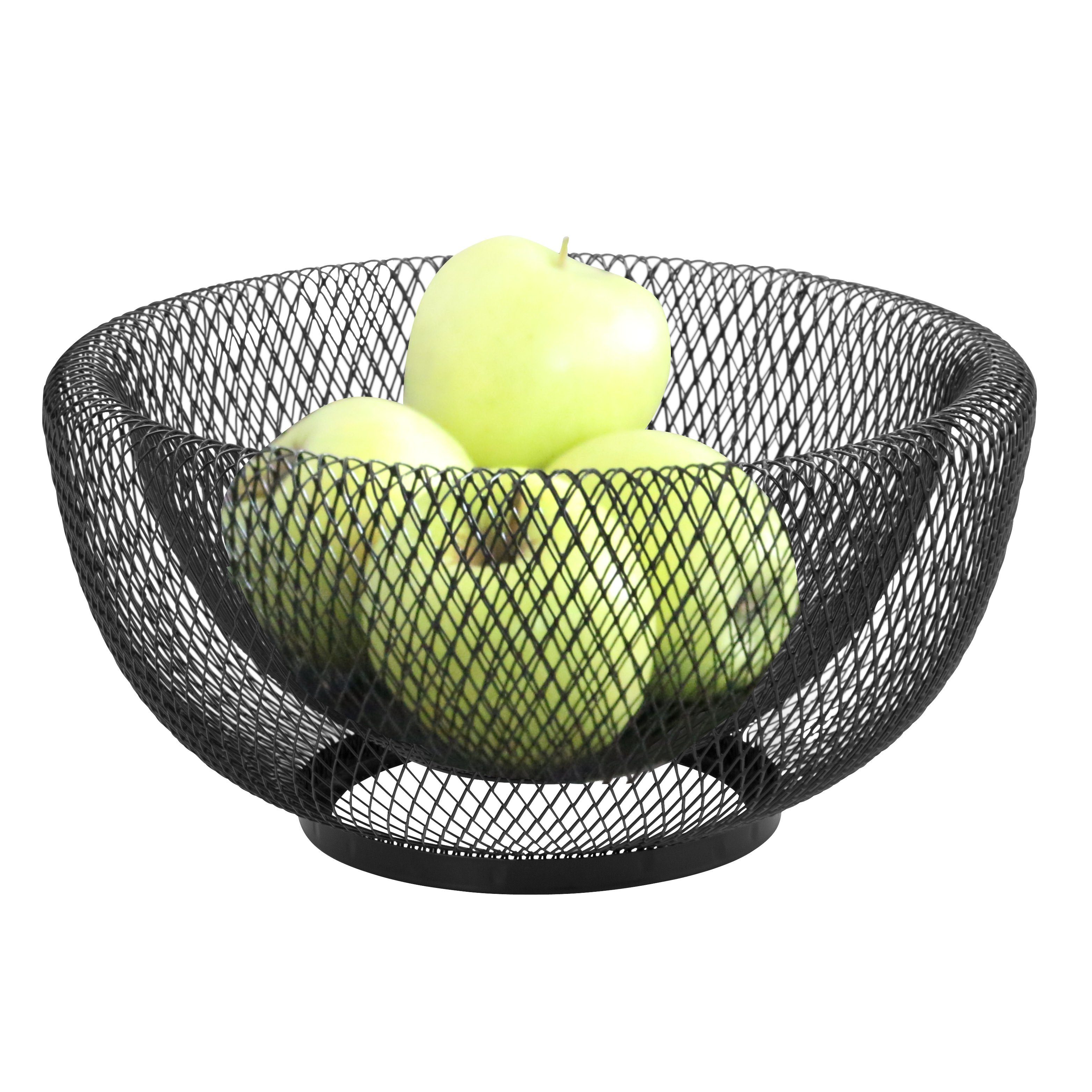 bremermann Obstschale bremermann Obstschale Netzdesign, doppelwandiger Drahtkorb, Obstkorb, Metall, (kein Set)