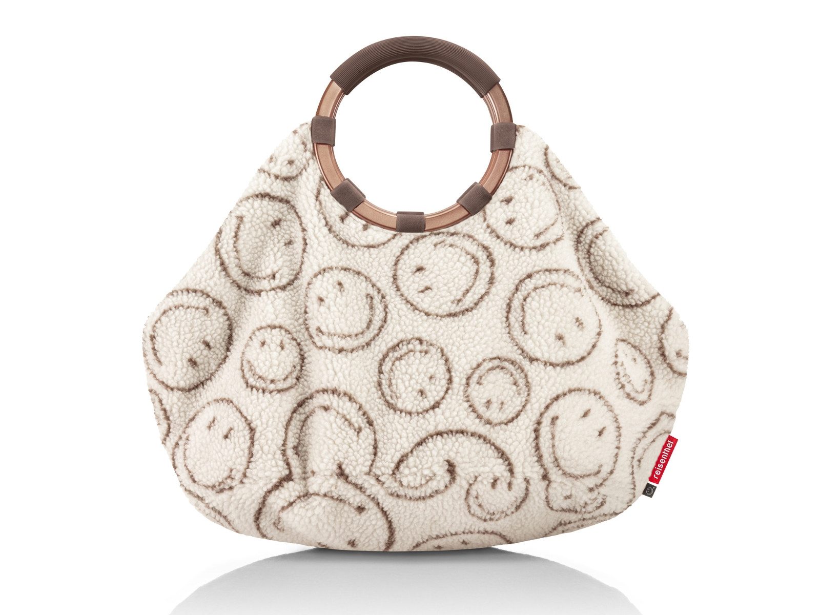 REISENTHEL® Tragetasche loopbag hobo smiley® teddy chocolate – Bild 2 von 4
