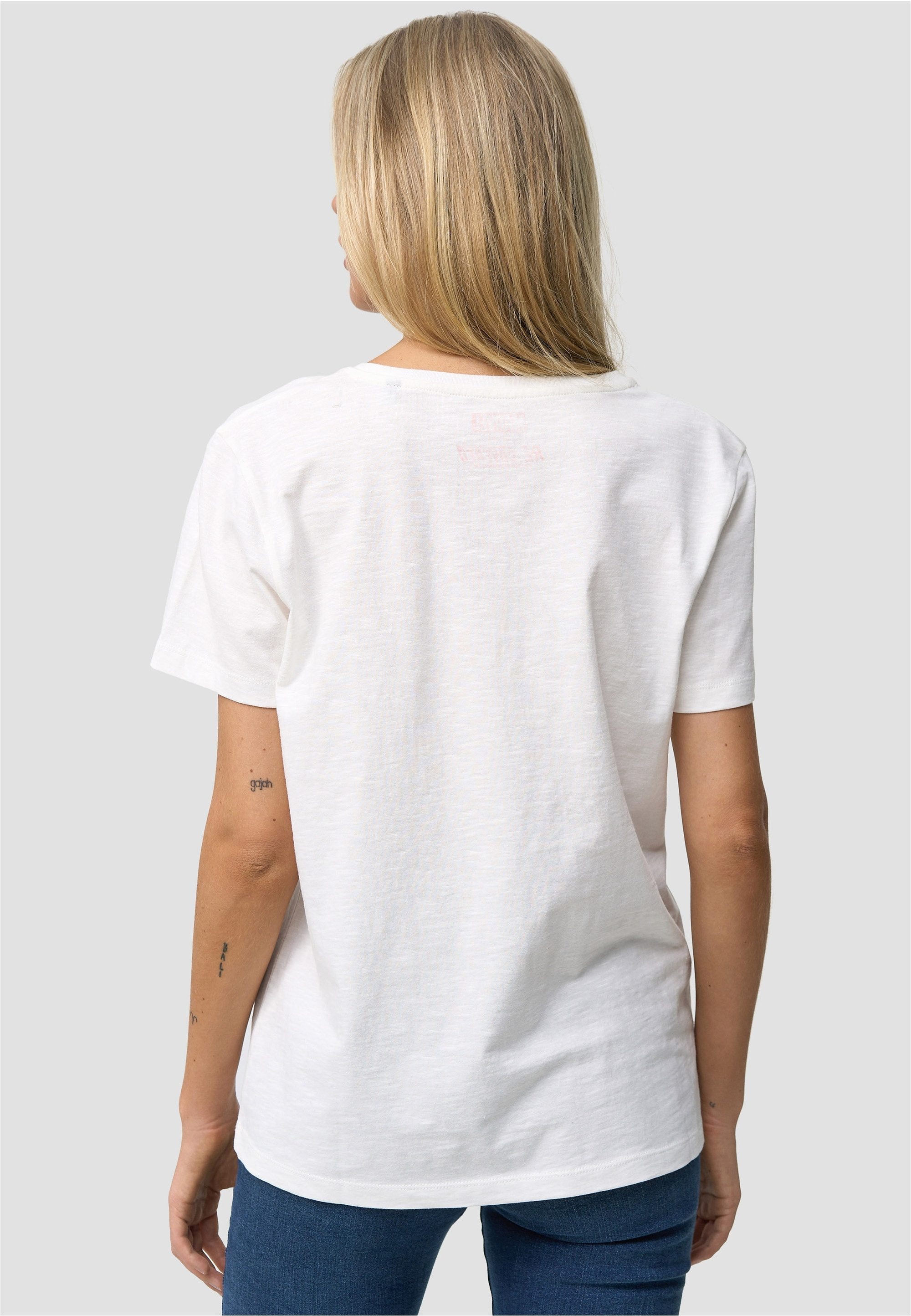 Recovered T-Shirt Black Widow Graphic Print im zeitlosen Design