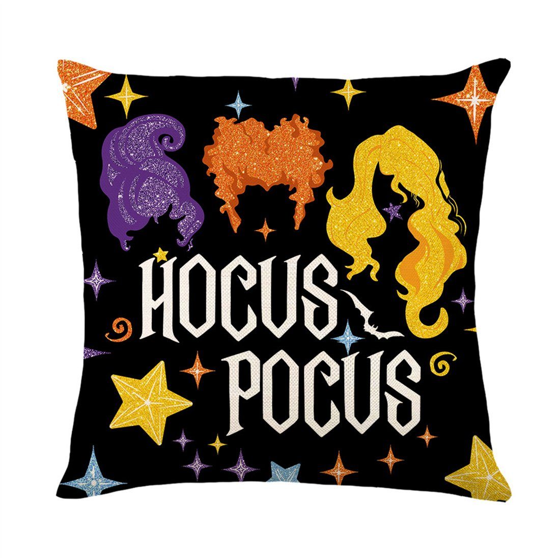 4,Urlaub Throw DÖRÖY Kissenbezüge Halloween Satz von dekorative Cover Pillow Kissenbezüge,