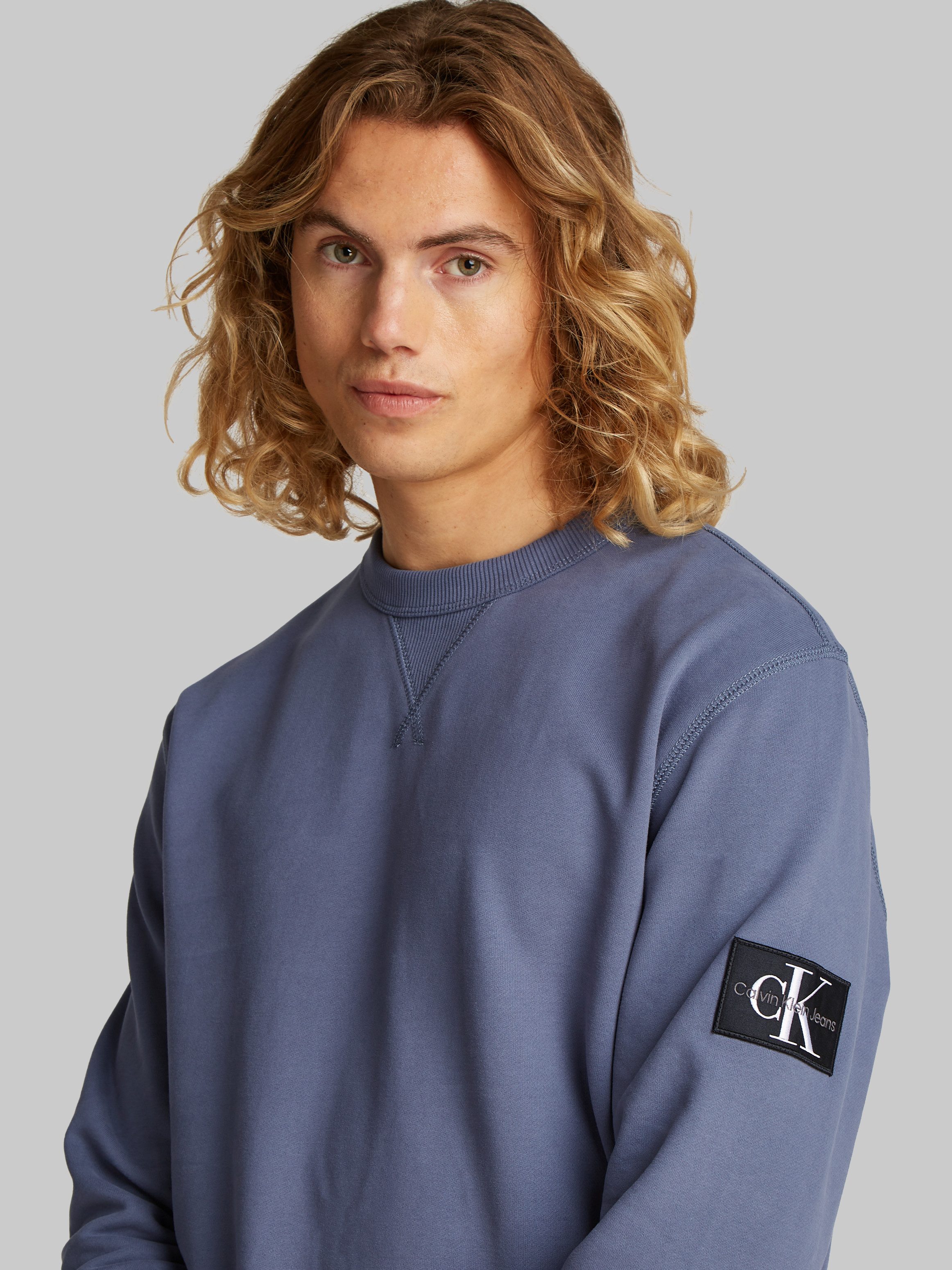 Calvin Klein Jeans Sweatshirt BADGE CREW günstig online kaufen