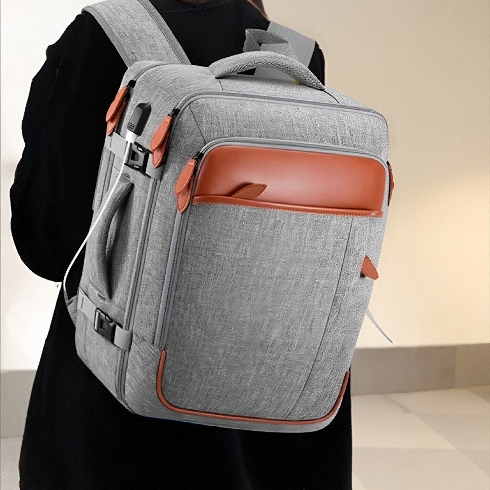 HAUSS SPOLE Reisetasche 4-teiliges Schultasche Handgepäck Wasserdicht, 40L, günstig online kaufen