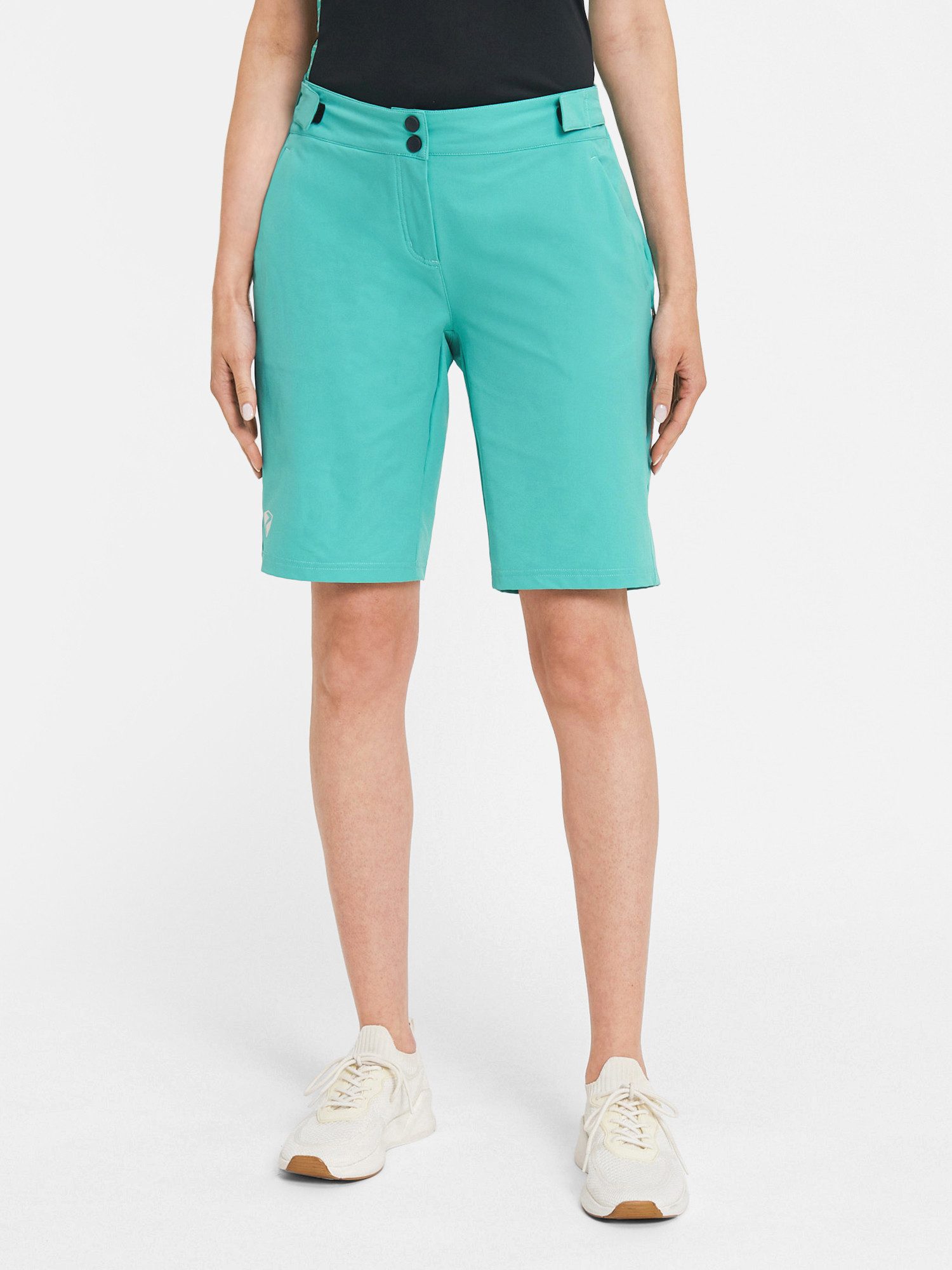 Ziener Radhose NILSA-Z elastisches Material, verstellbarter Bund, eingehängte Innenhose