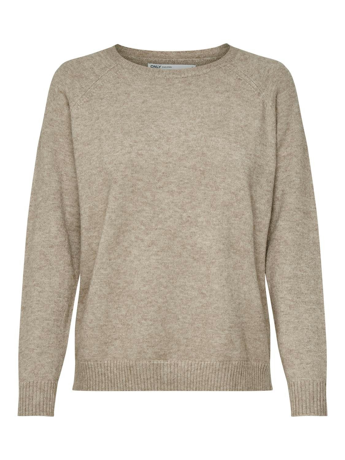 ONLY Rundhalspullover Lesly Kings (1-tlg) günstig online kaufen