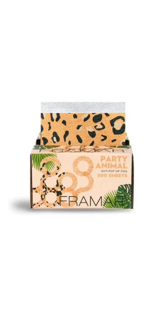 Framar Haaröl Framar Party Animal Pop-Up Foil 500 sheets 5x11inch