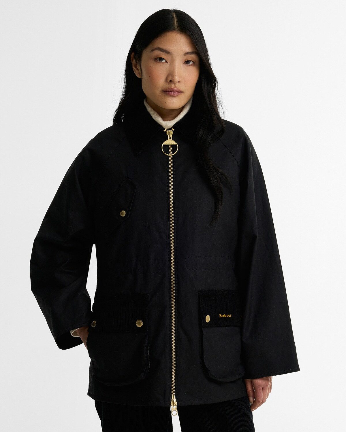 Barbour Allwetterjacke Wachsjacke Treeton – Bild 4 von 5