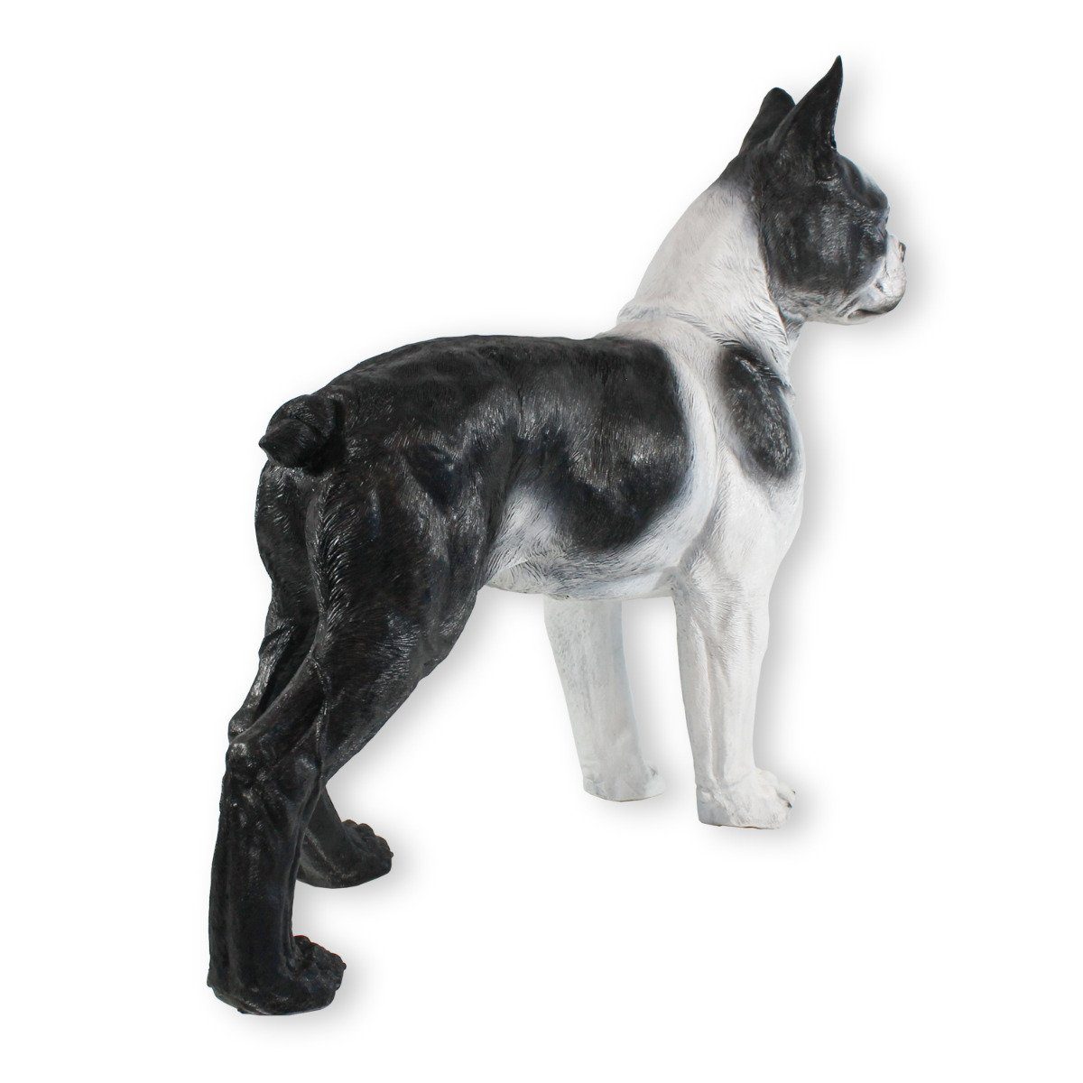 Innen- Hunde und colourliving Figur den Französische Tierfigur geeignet Hund Außenbereich Tierfigur, für Bulldogge