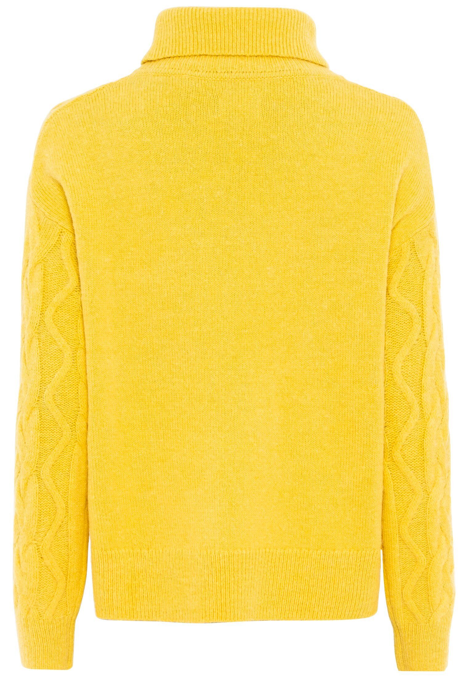 camel active Strickpullover Strickpullover mit Rollkragen