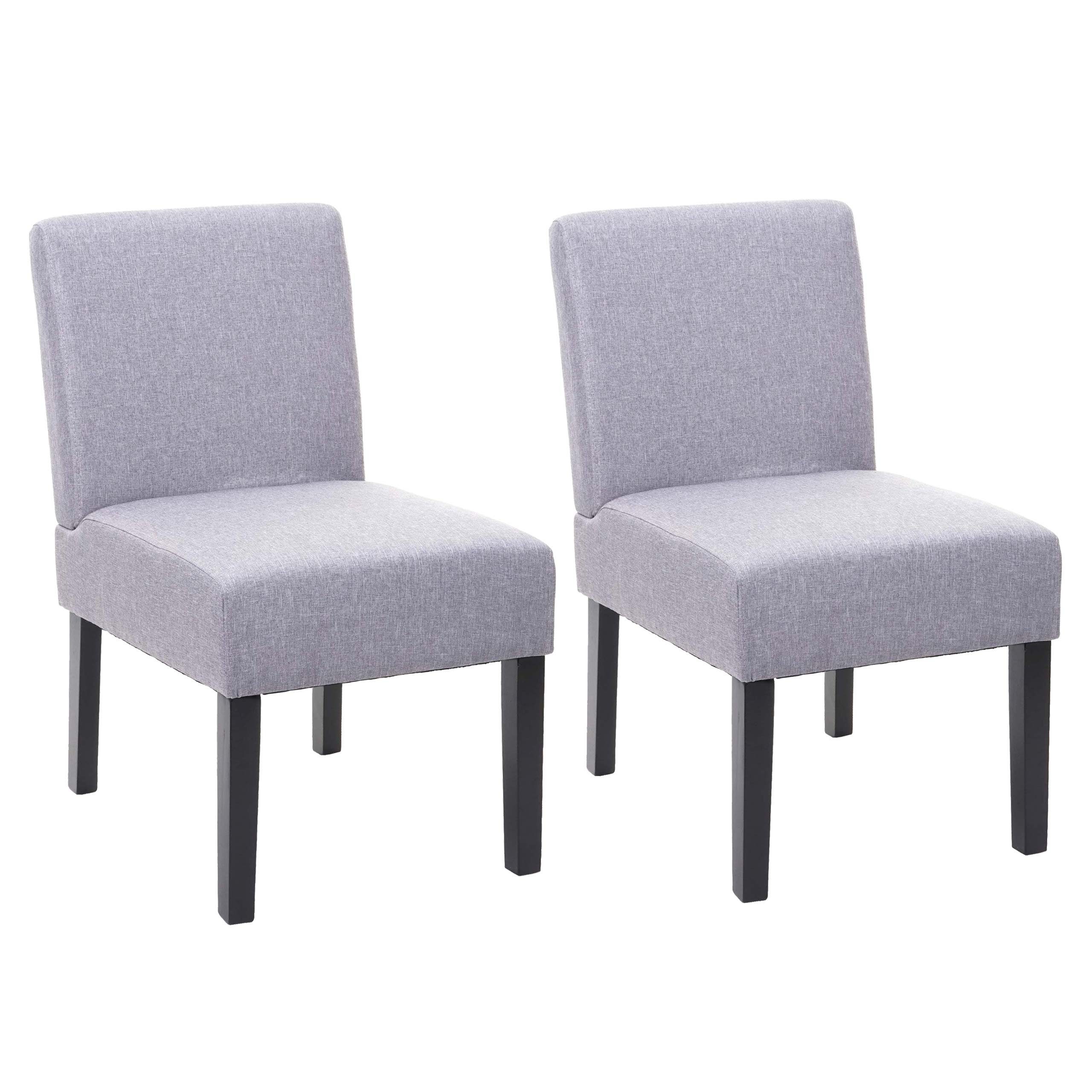 MCW Esszimmerstuhl MCW-F61-2 (Set, 2 St), 2er-Set, Abgerundete Sitz- und Rückenfläche, Extra lange Sitzfläche