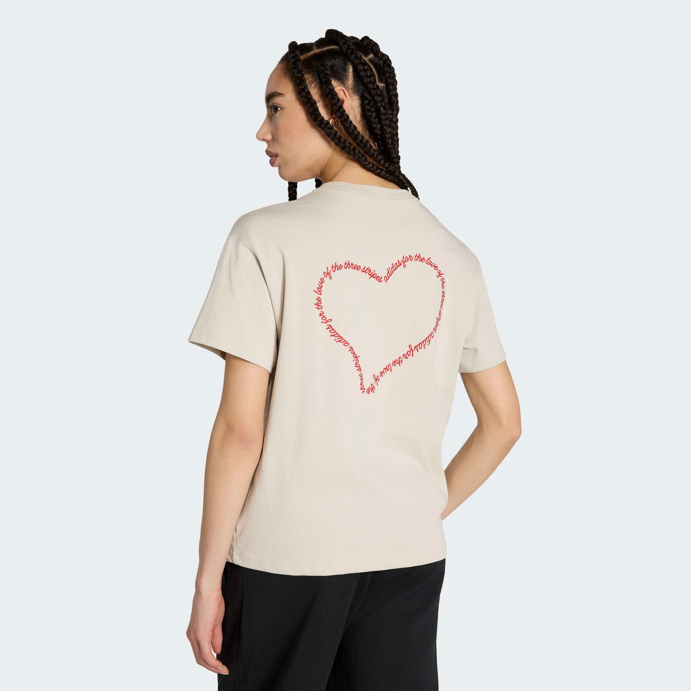 adidas Sportswear T-Shirt MINI L T sportliches T-Shirt, ohne Verschluss, Basic-Design, aus Baumwolle