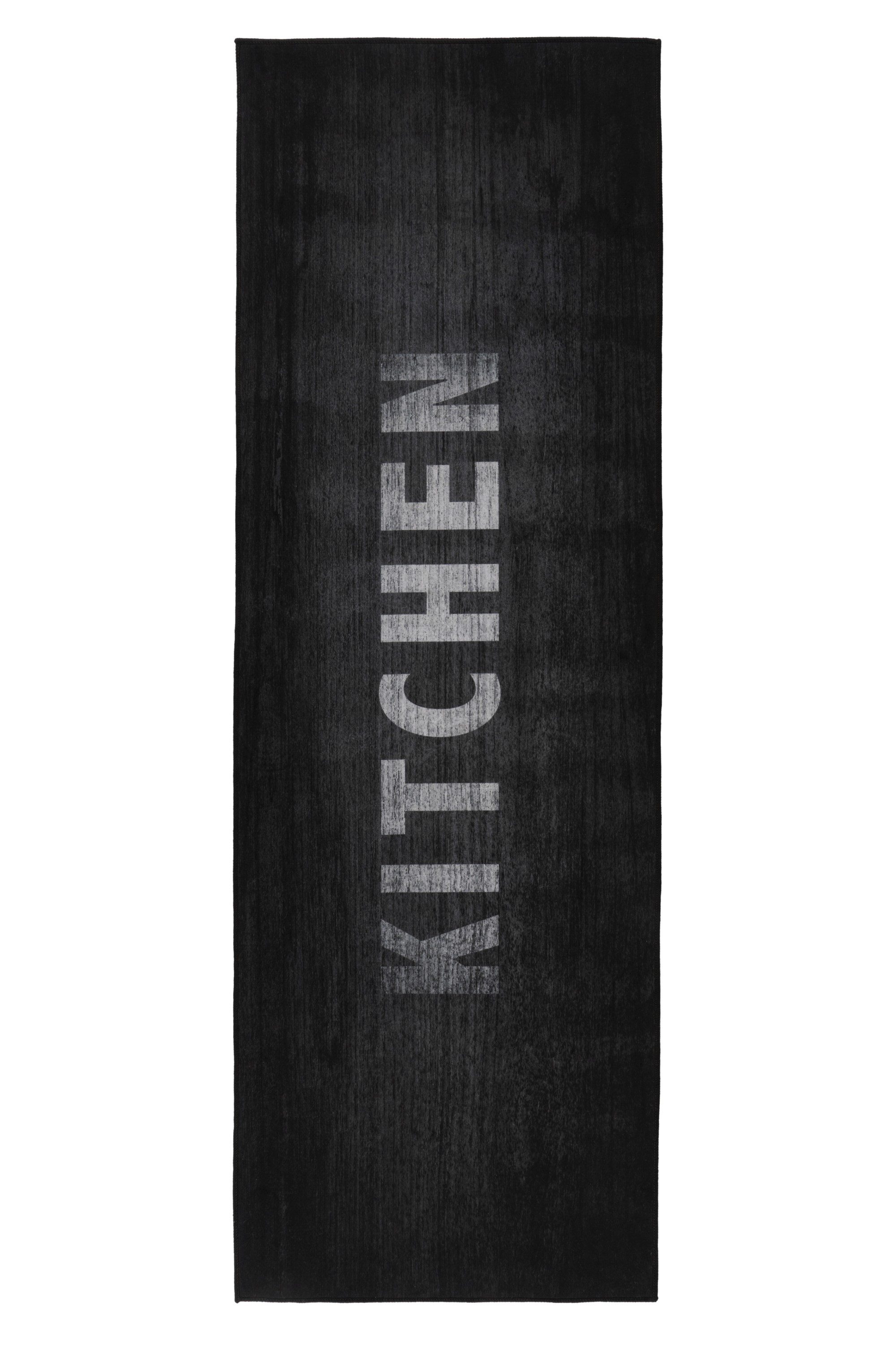 Kayoom Küchenläufer Pyron 125, rechteckig, Höhe: 6 mm, Flachgewebe, rutschhemmend, Küche