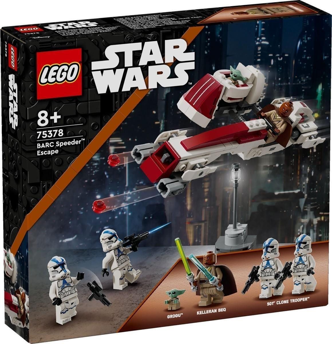 LEGO® Star Wars™ 75378 Flucht mit dem BARC Speeder™ Konstruktionsspielsteine