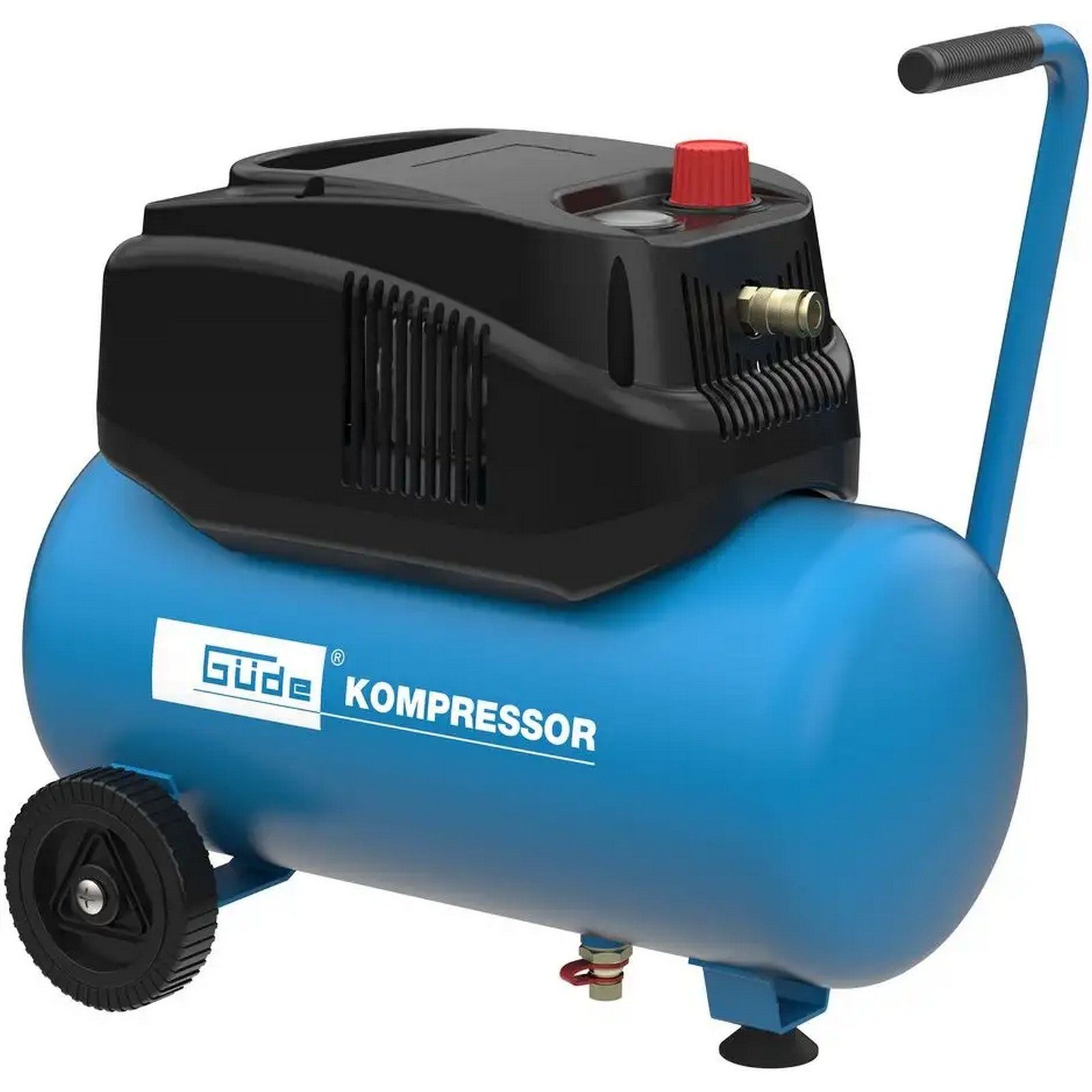 Güde Kompressor Kompressor Kolbenkompressor 190/08/24 bar 8 24 1200 kW 1,2 1-tlg., L Betriebsdruck 24,00 l, max. 8 bar 50122, W, bar, Ölfrei 8,00