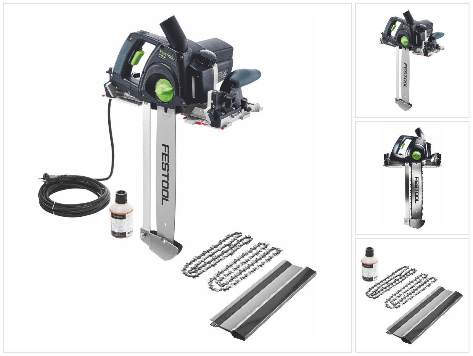 FESTOOL Akku-Kettensäge IS 330 EB Schwertsäge Dämmstoffsäge 1600 Watt 330 mm (575979)