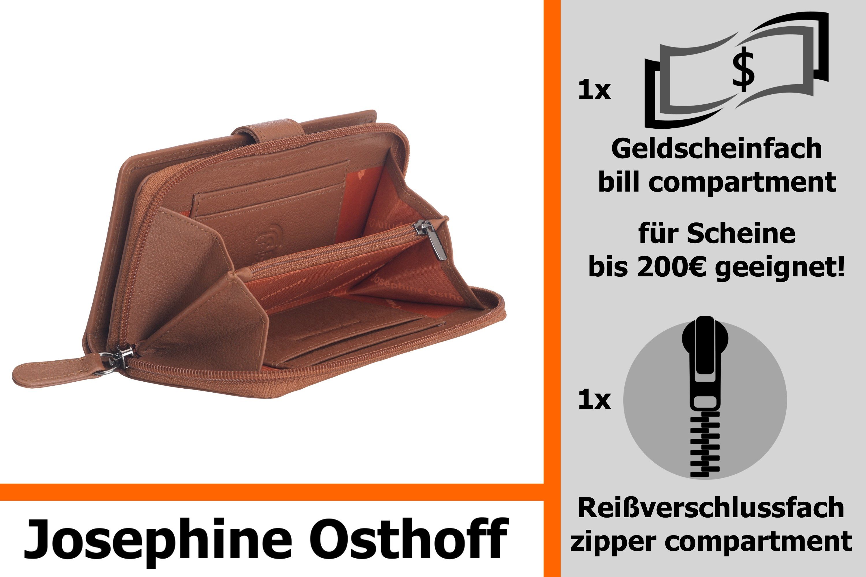 Josephine Osthoff Geldbörse Bremen Geldbörse kompakt caramel