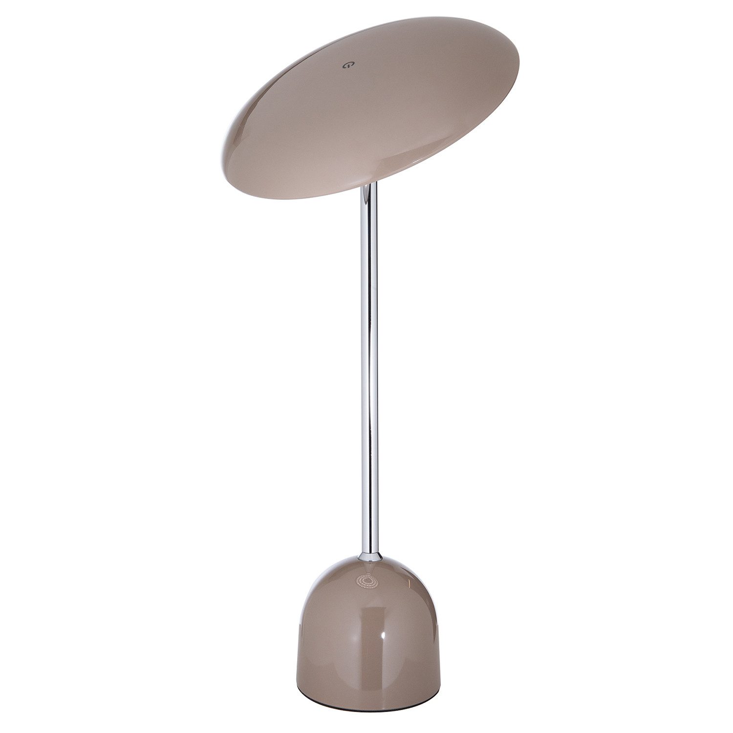 Fink Tischleuchte LIVO Tischleuchte - creme - Melamin/Metall - Höhe 50cm - max 20Stunden, Lampe LED - Leuchte LED - Deko