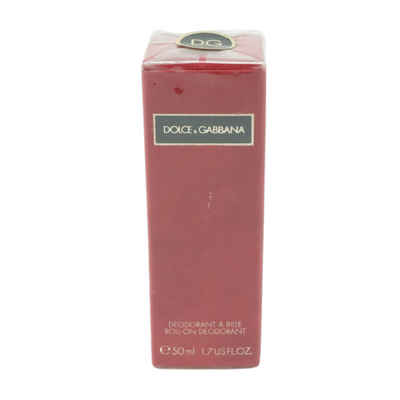 DOLCE & GABBANA Deo-Roller Dolce & Gabbana Red Roll-On Deodorant 50ml