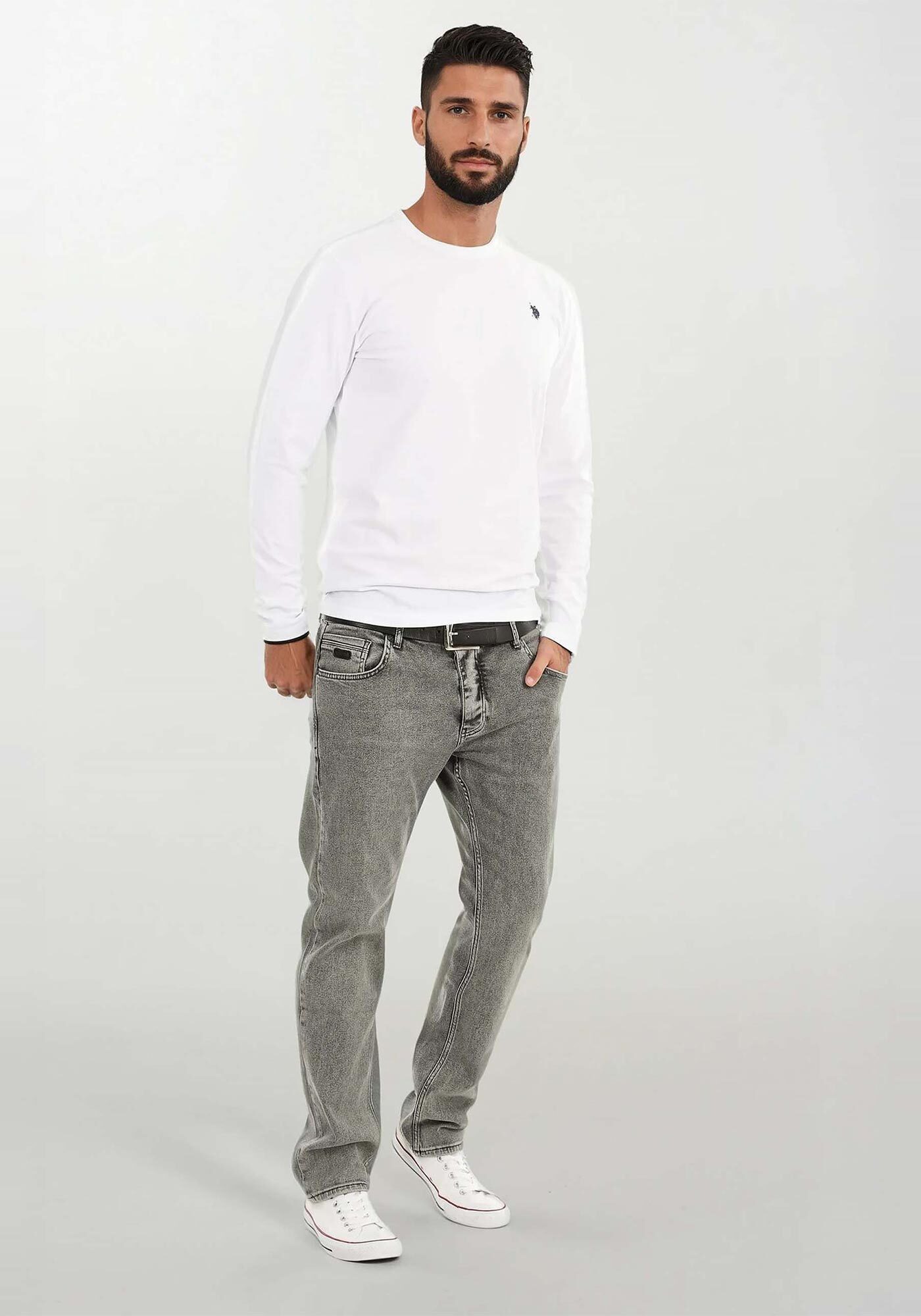 Alessandro Salvarini Comfort-fit-Jeans A.Salvarini Designer Herren Jeans Hose Basic Jeanshose