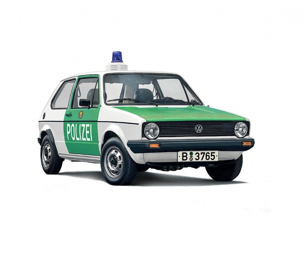Italeri Modellbausatz Italeri 1:24 VW Golf Mk.I POLIZEI