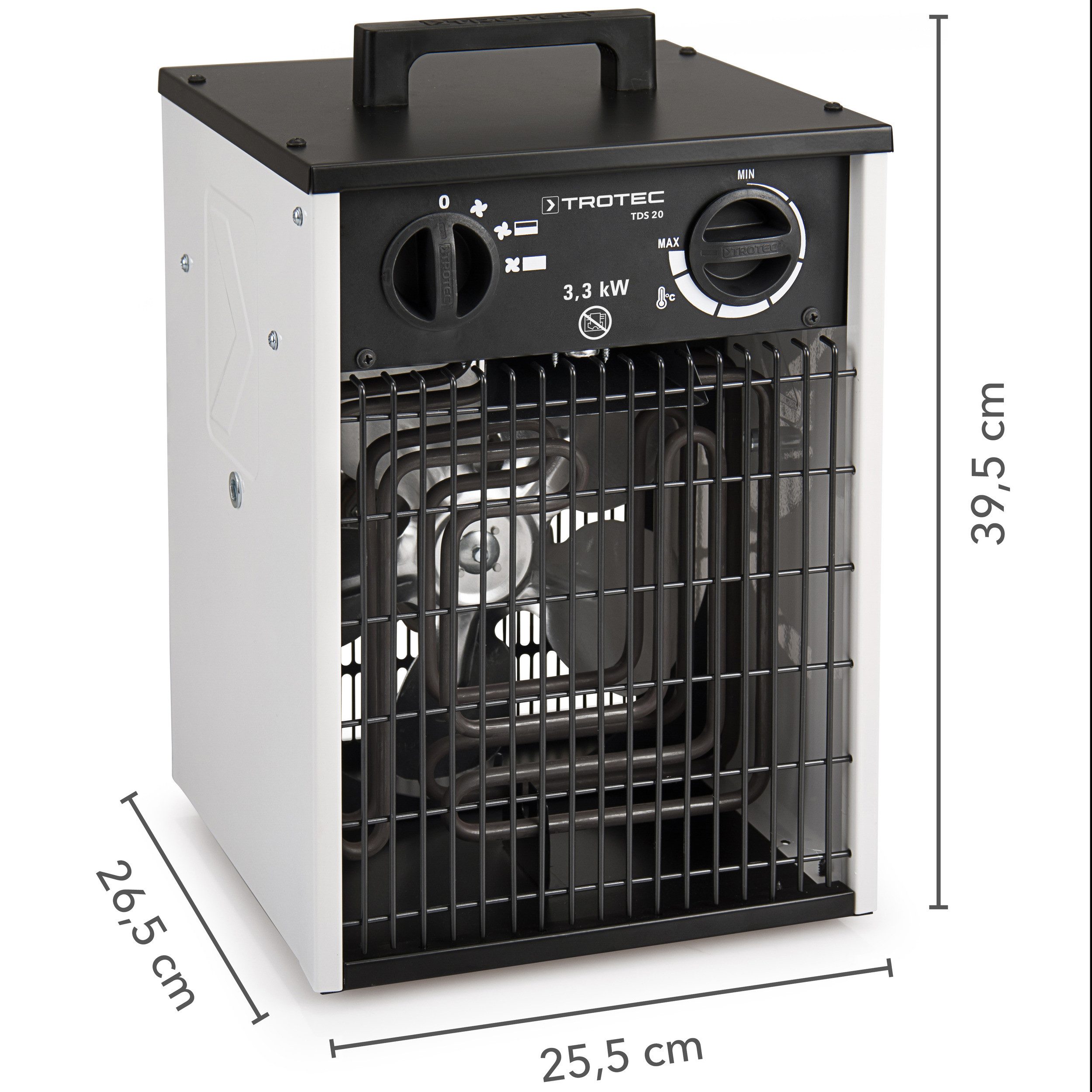TROTEC Heizgerät TDS 20, 3300 W Elektroheizer günstig online kaufen