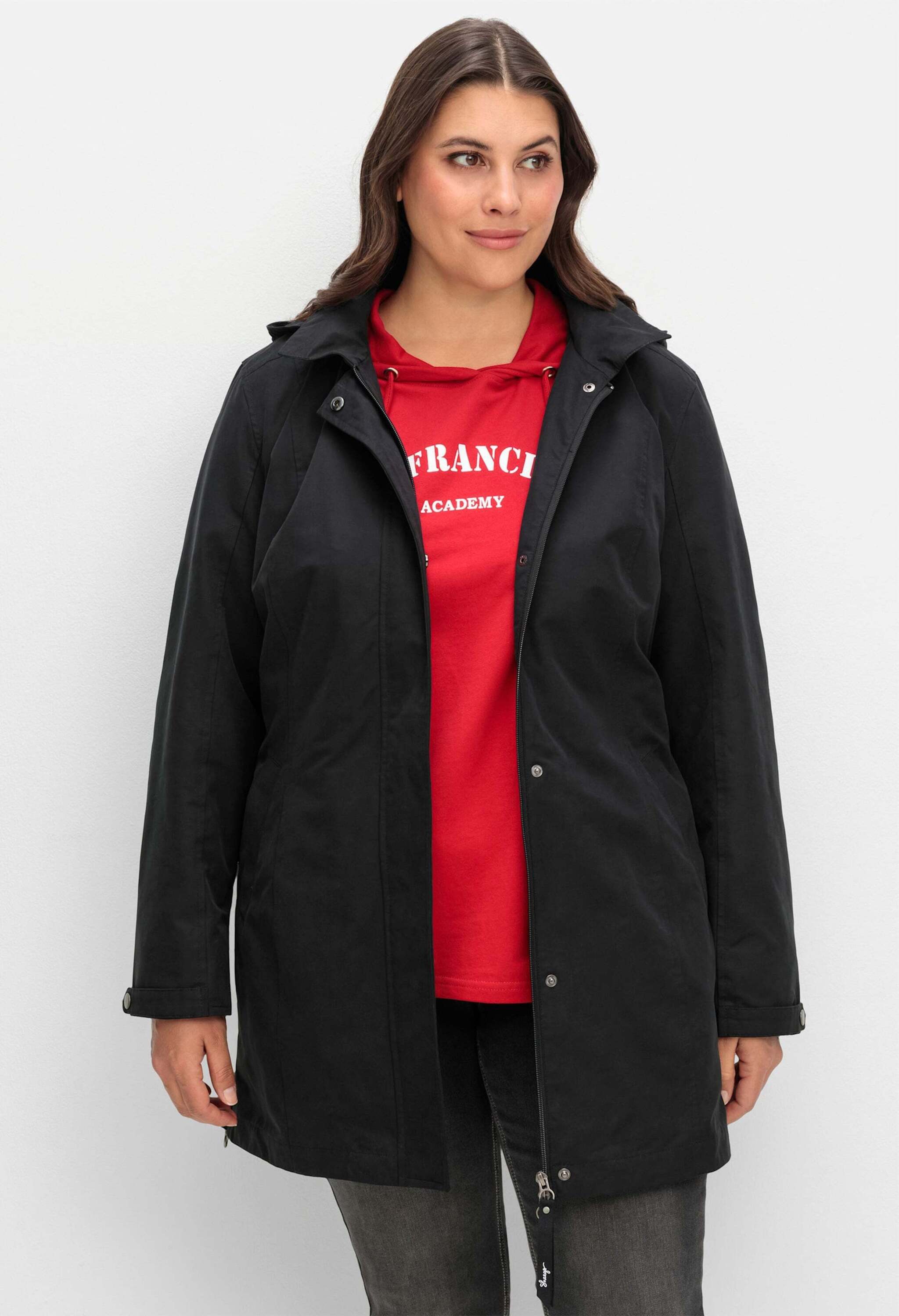 Sheego Allwetterjacke Outdoorjacke Langarm günstig online kaufen