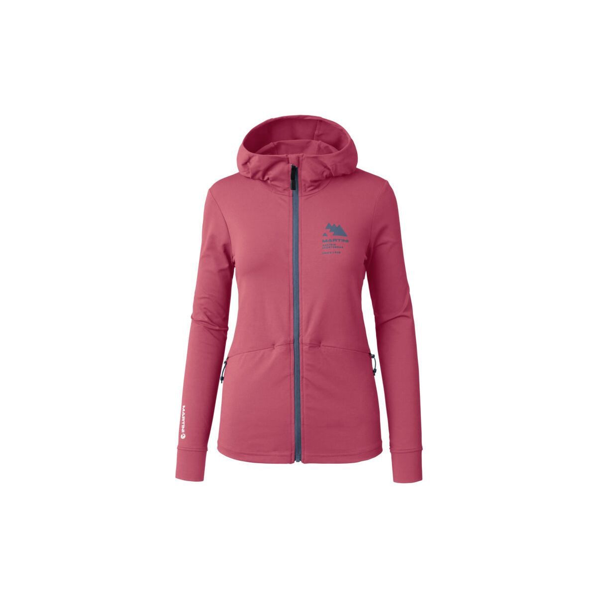 MARTINI Fleecejacke Sunrise Midlayer Jacket W Atmungsaktive Jacke für Outdoor-Aktivitäten, die Bewegungskomfort und
