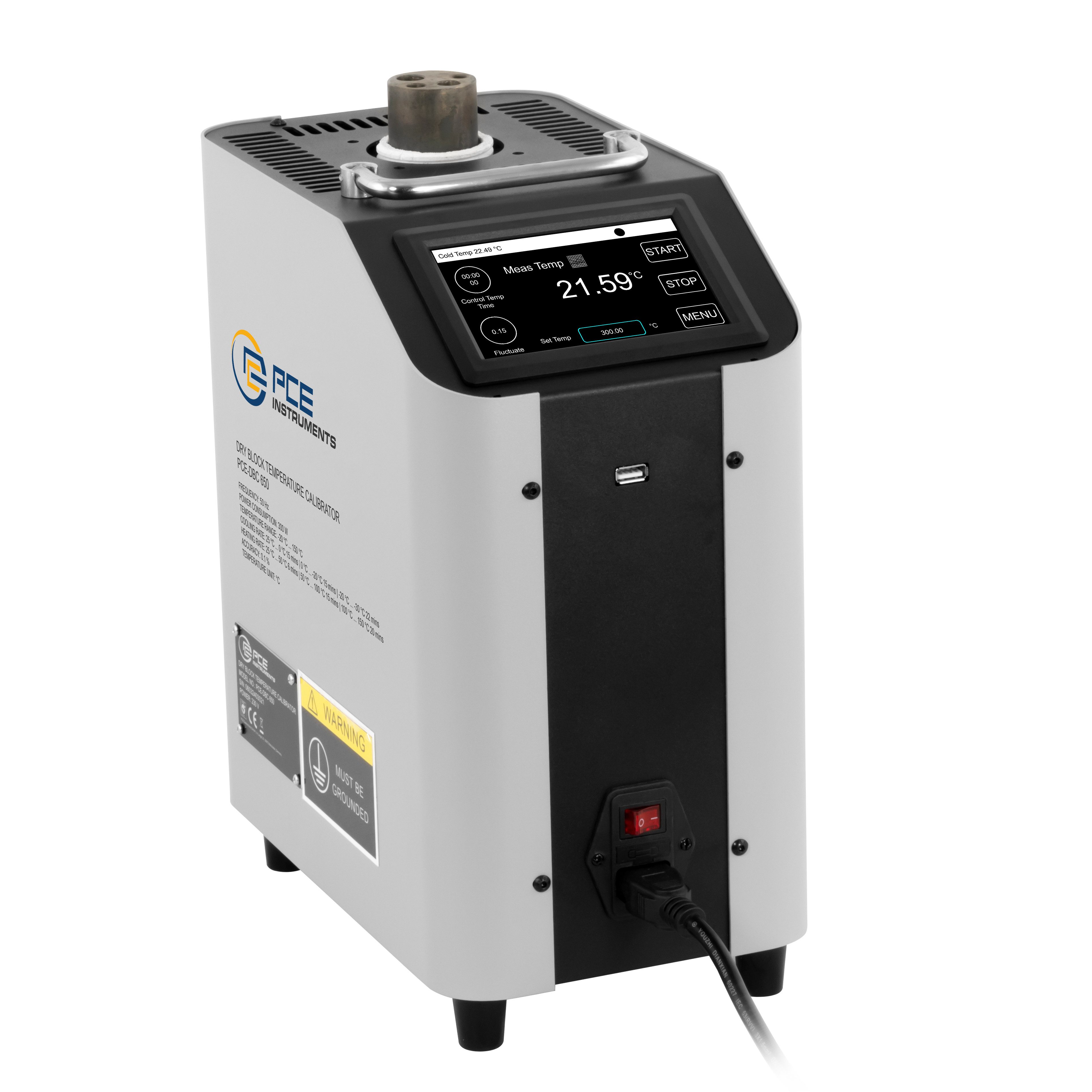 PCE Instruments Thermodetektor PCE Instruments Blockkalibrator PCE-DBC 650