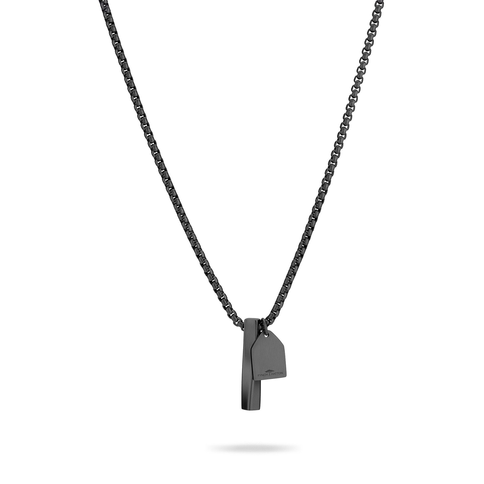 Kette mit Anhänger Schmuck Geschenk Edelstahl Halskette The Twist