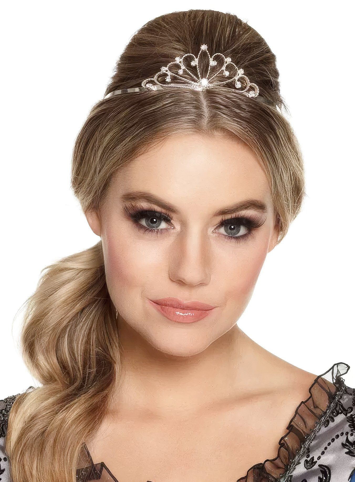 Boland Kostüm Royal Queen Diadem, Diadem aus Metall für Königin und Prinzessin